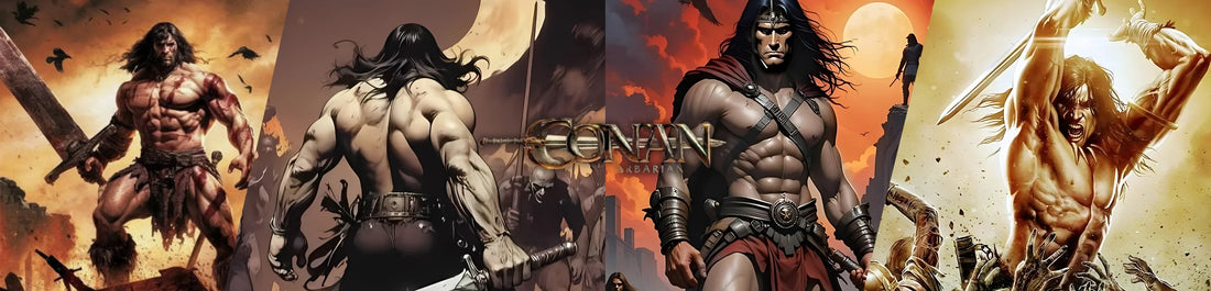 Epic Conan Barbarian Replica Swords