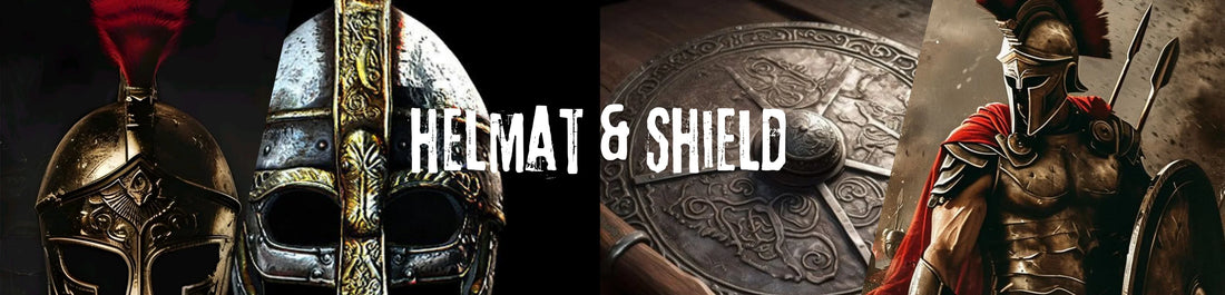 Battle Helmets & Shields For Sale