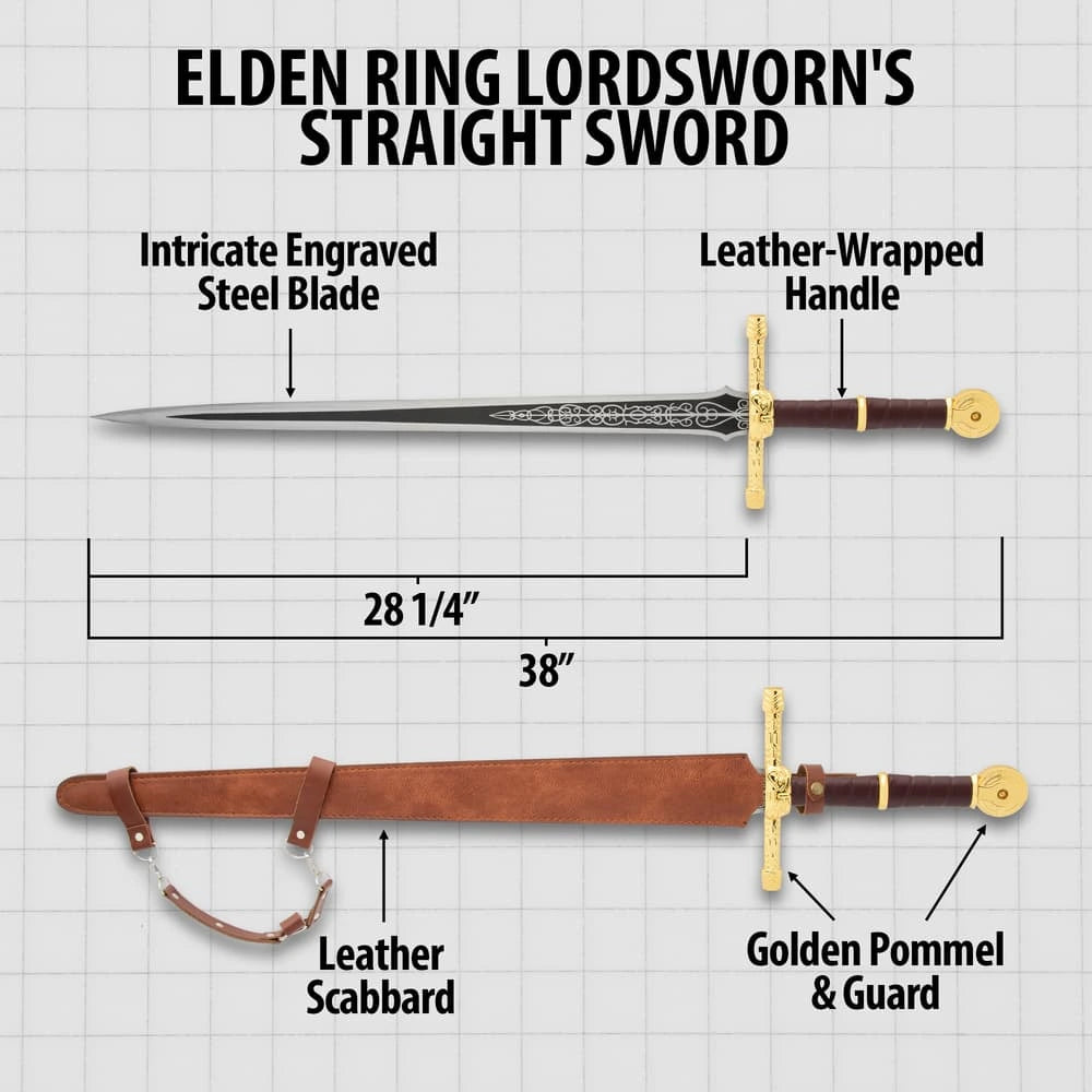 Elden Ring Lordsworn's Straight Sword