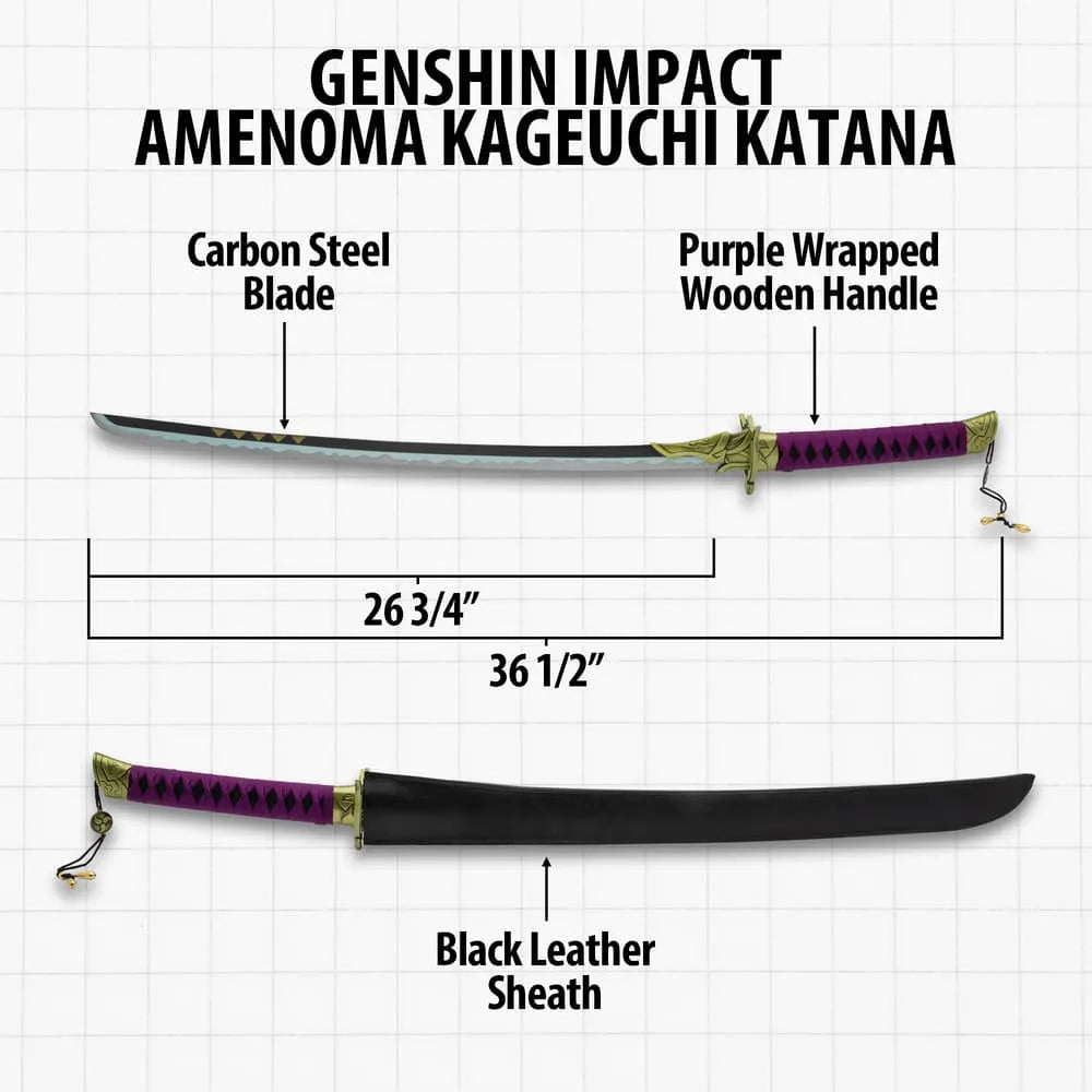 Genshin Impact Amenoma Kageuchi Katana