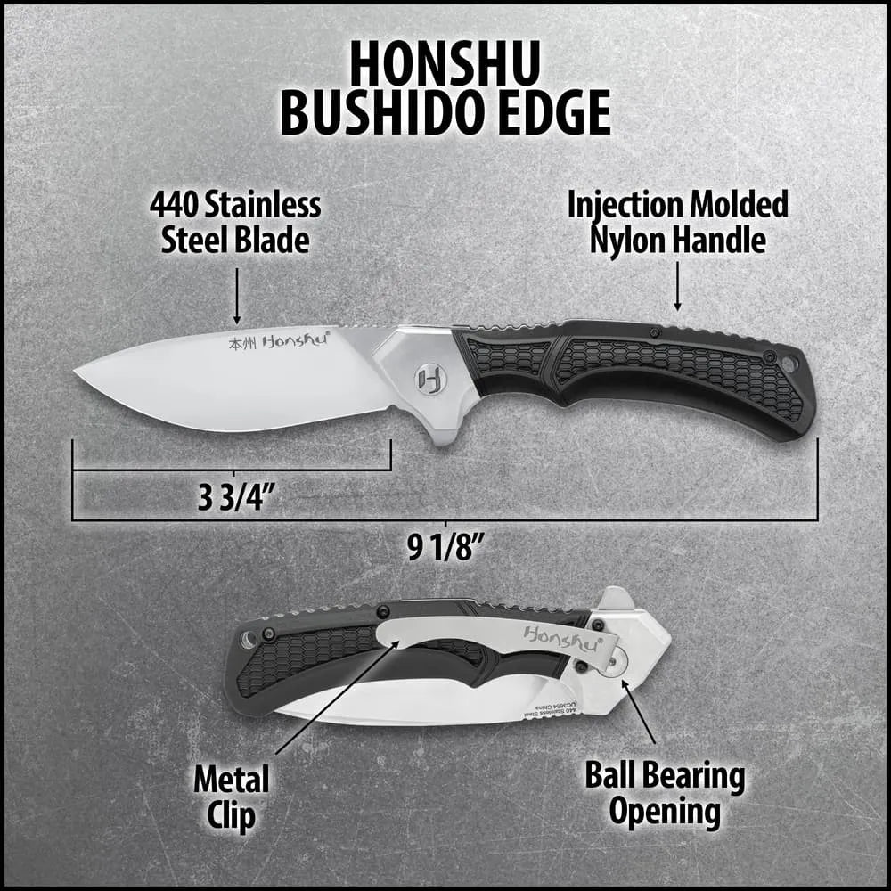 Honshu Bushido Edge - 440 Stainless Steel