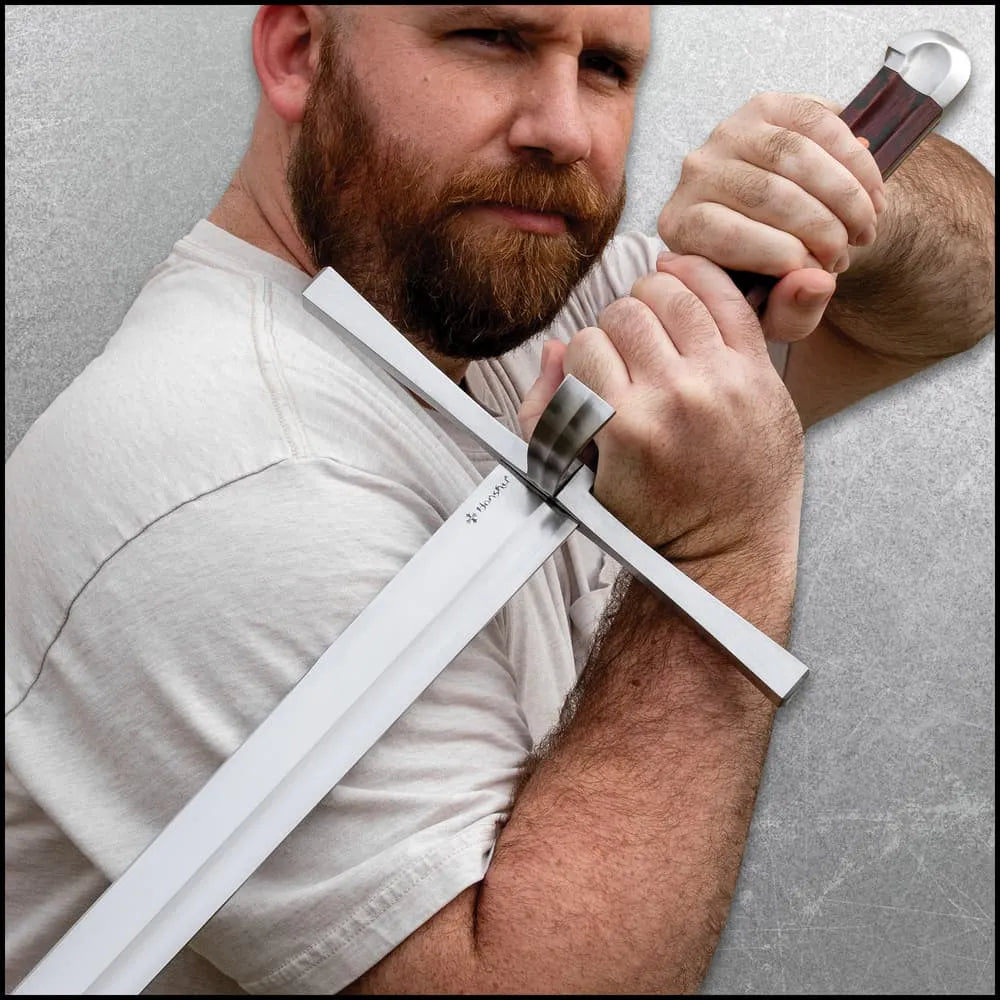 Honshu Historic Forge Kreigsmesser Sword - 32 3/8” 1080 high carbon steel blade