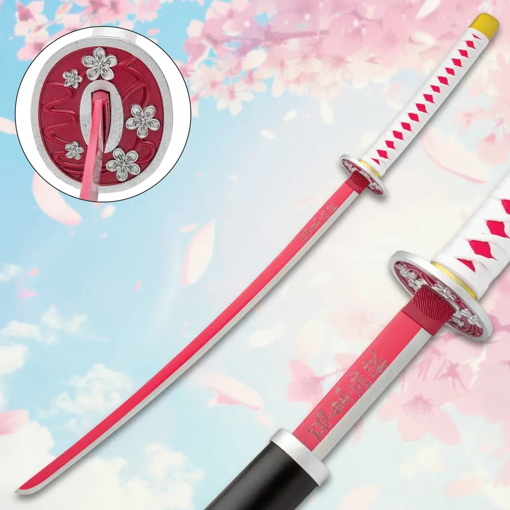 Kanao’s Blossom Blade Demon Slayer Sword and Scabbard-1