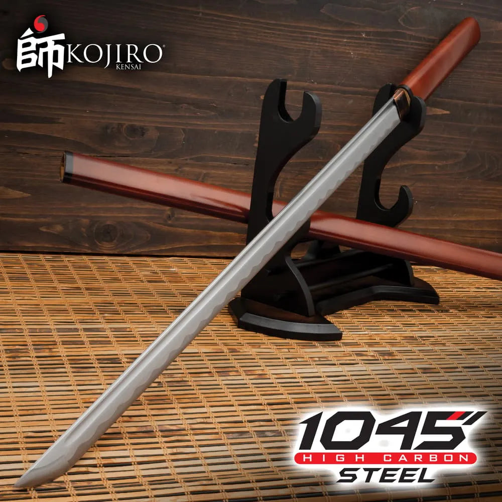 Kojiro Amberwood Chokuto Shirasaya
