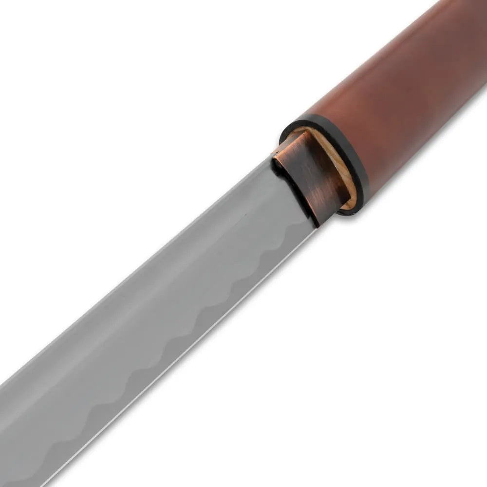 Kojiro Amberwood Chokuto Shirasaya