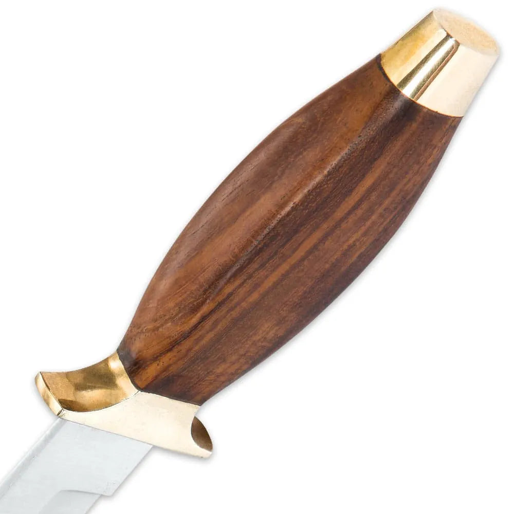 Assassins Guild tactical arm gauntlet with stainless steel blade and canvas sheath