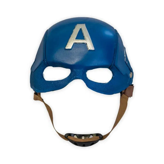 High-density EVA foam construction on Captain America helmet