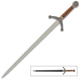 Celtic Claymore sword stainless steel collectible display