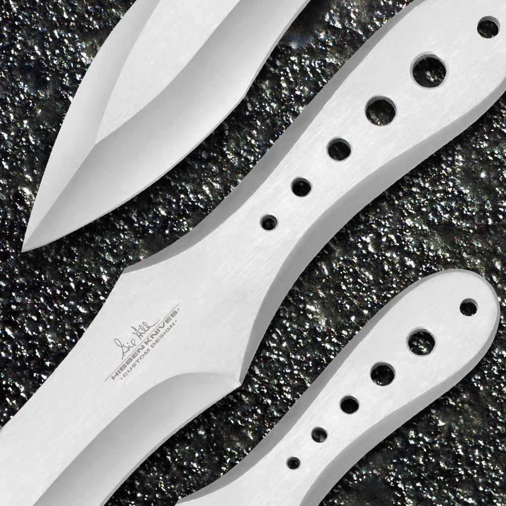 Gil Hibben GenX Pro Thrower large triple set with nylon sheath