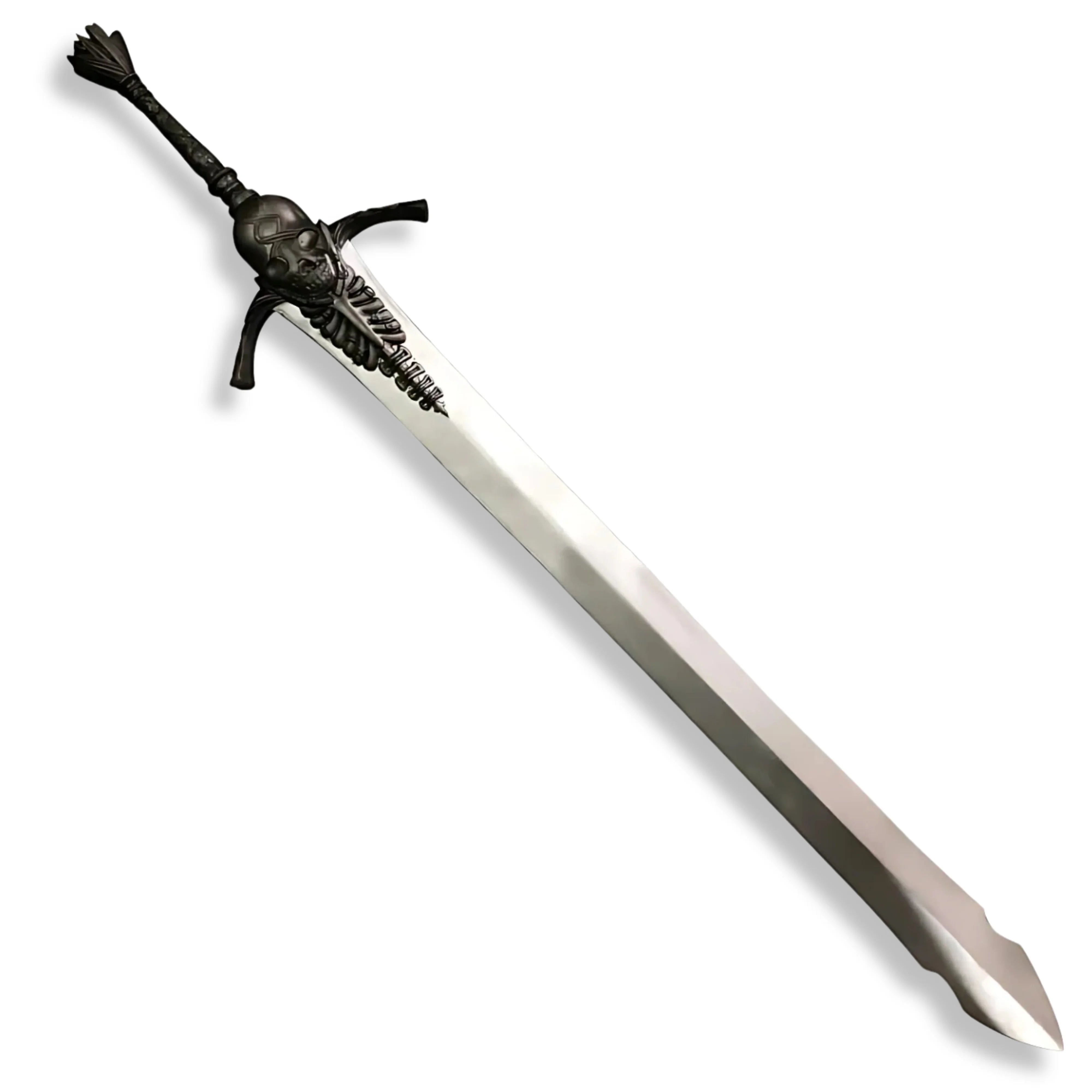 Premium Dante Rebellion Foam Sword Replica with demonic engravings.