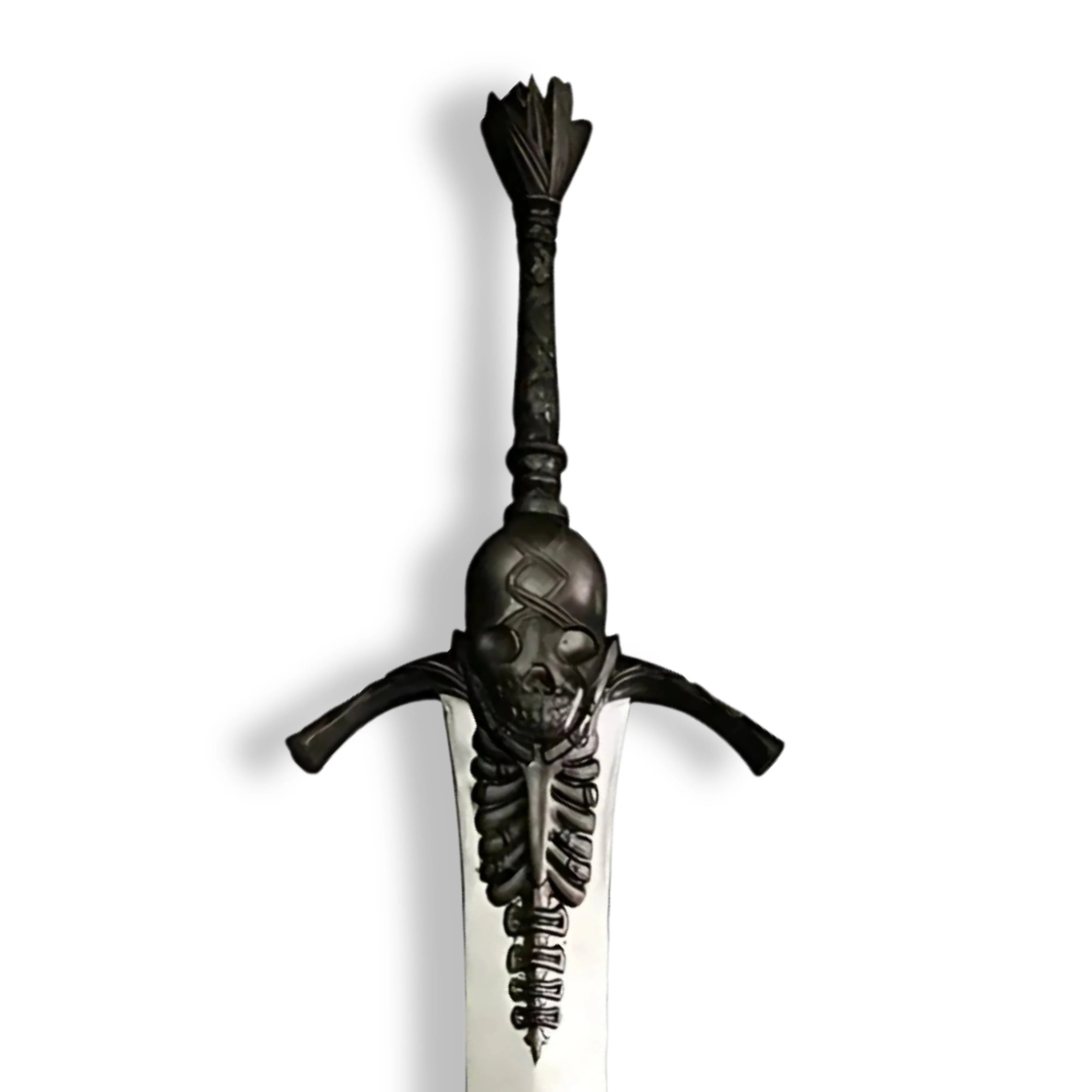 Premium Dante Rebellion Foam Sword Replica with demonic engravings.