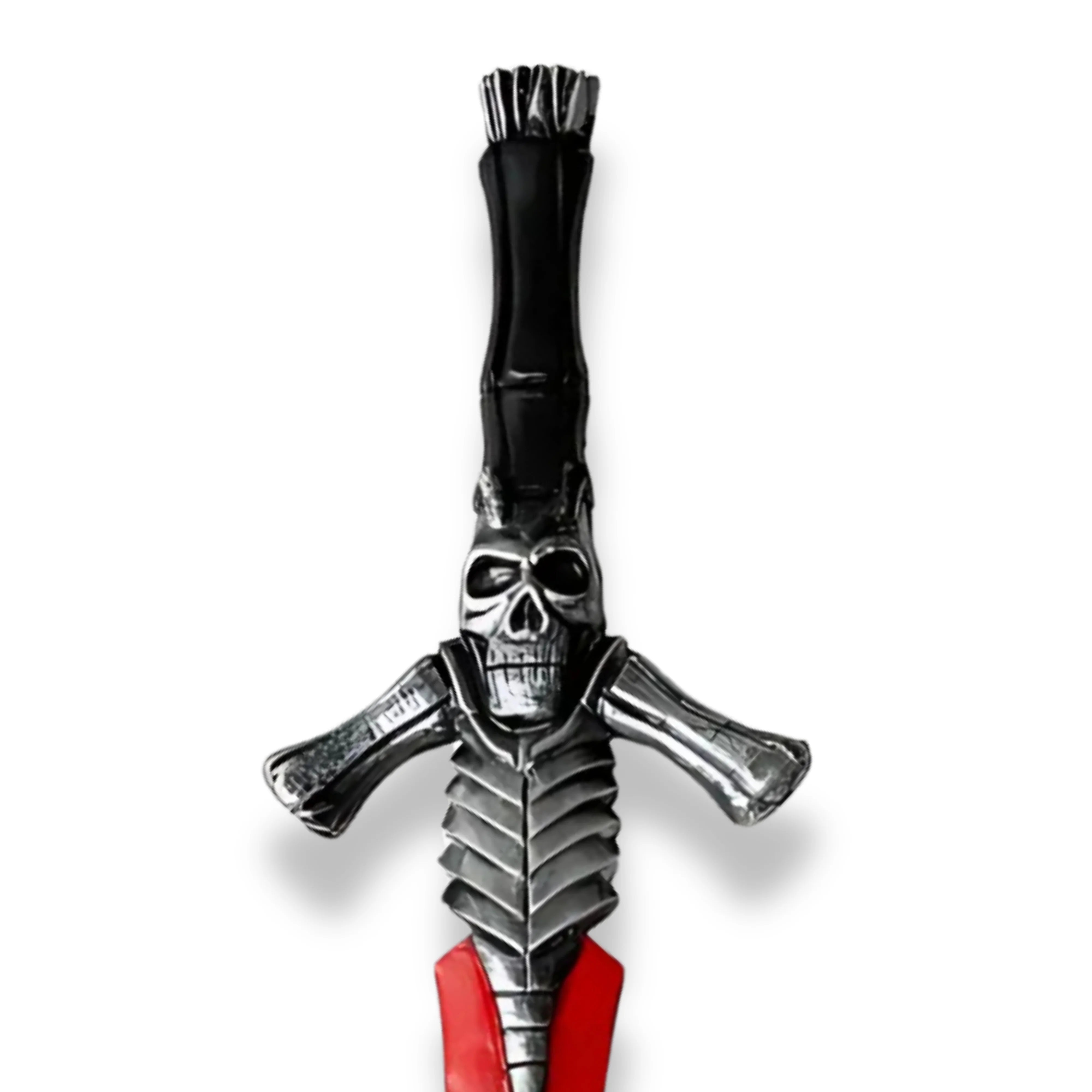 Premium Dante Red Rebellion Foam Sword Replica with demonic engravings.