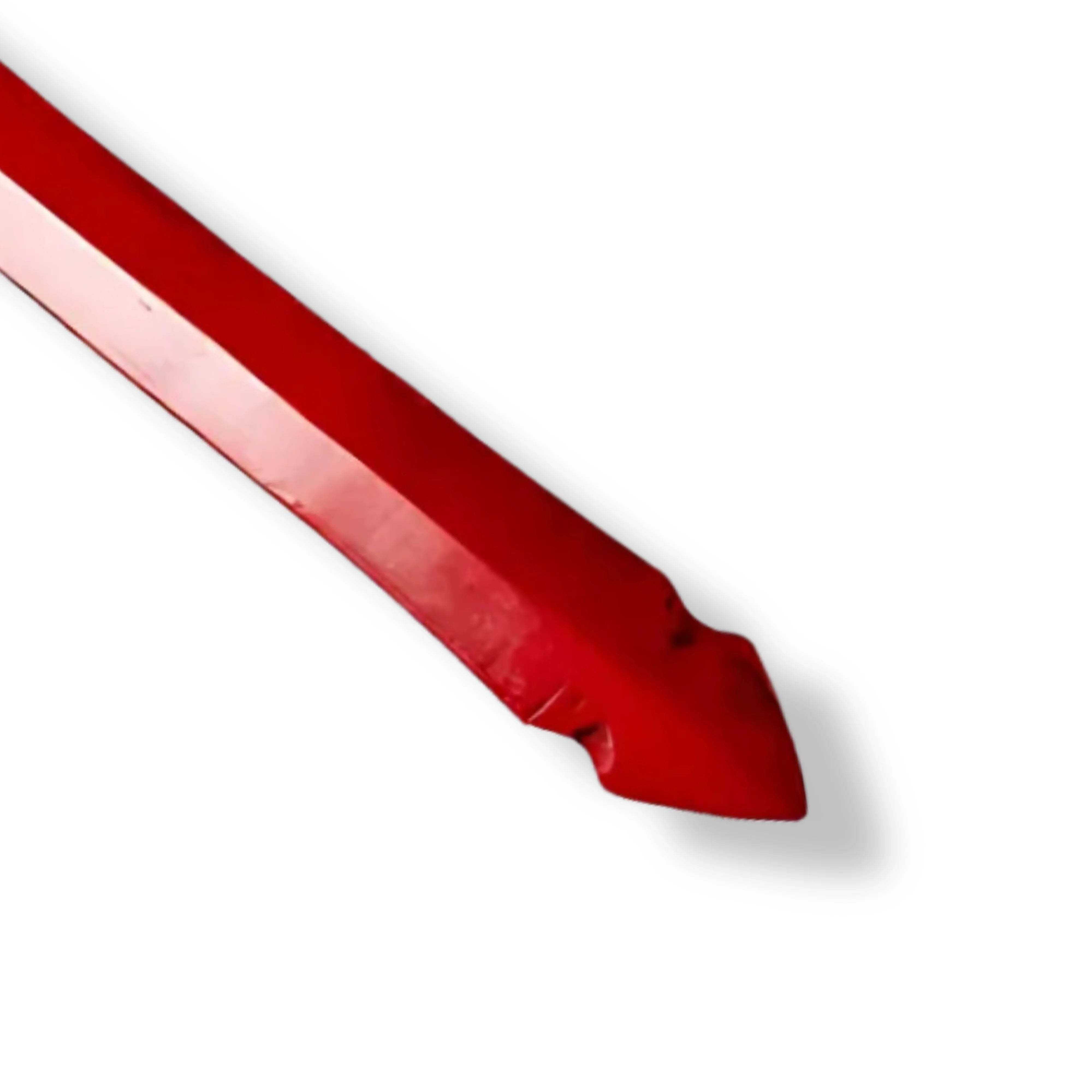 Premium Dante Red Rebellion Foam Sword Replica with demonic engravings.