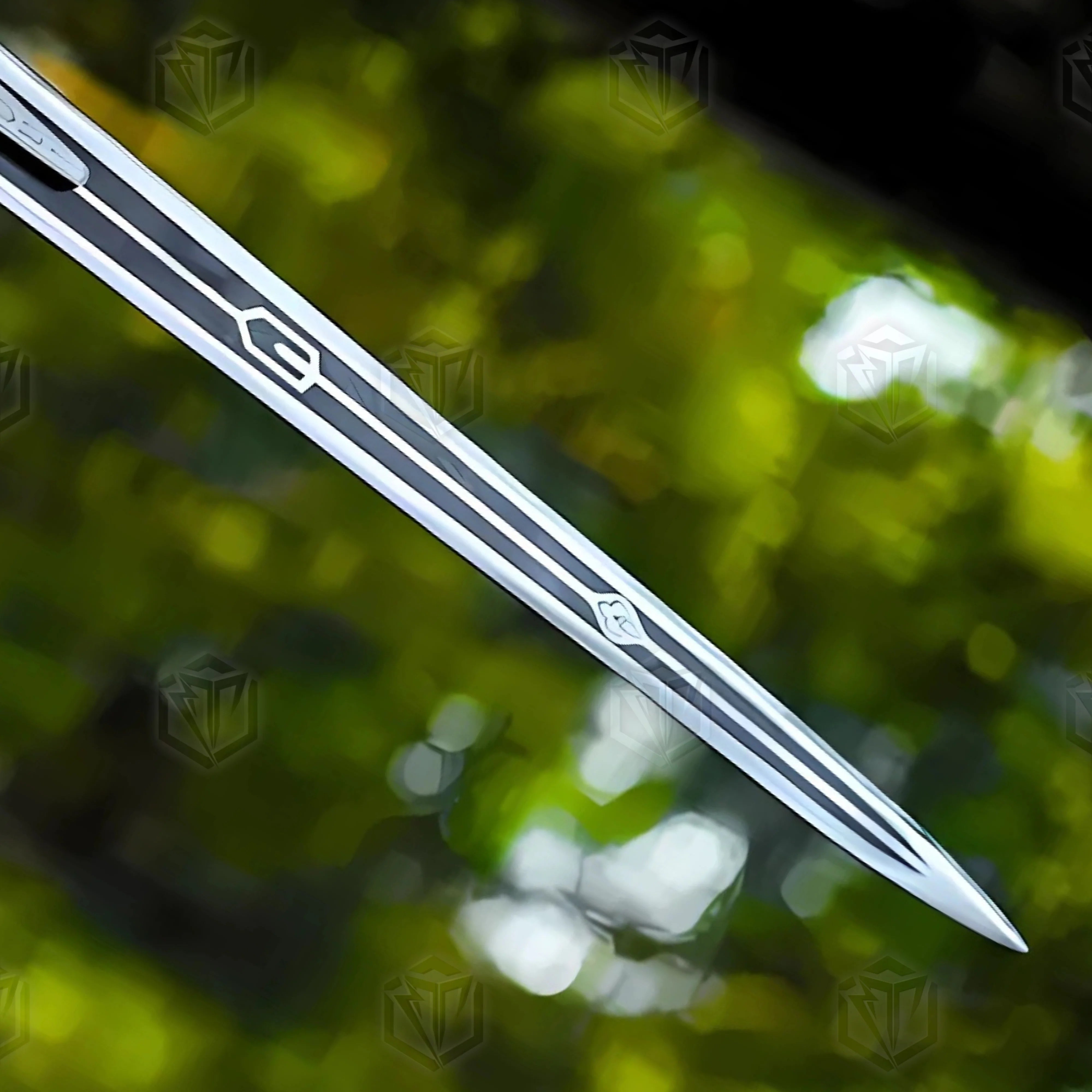 Premium Dark Souls Artorias Greatsword Replica with abyssal engravings.