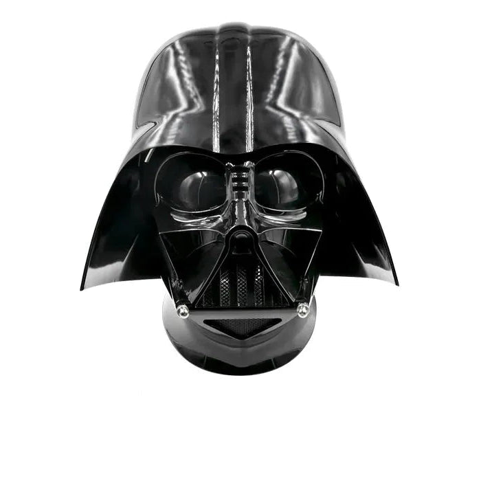 Darth Vader helmet premium replica Star Wars full view with glossy black finish