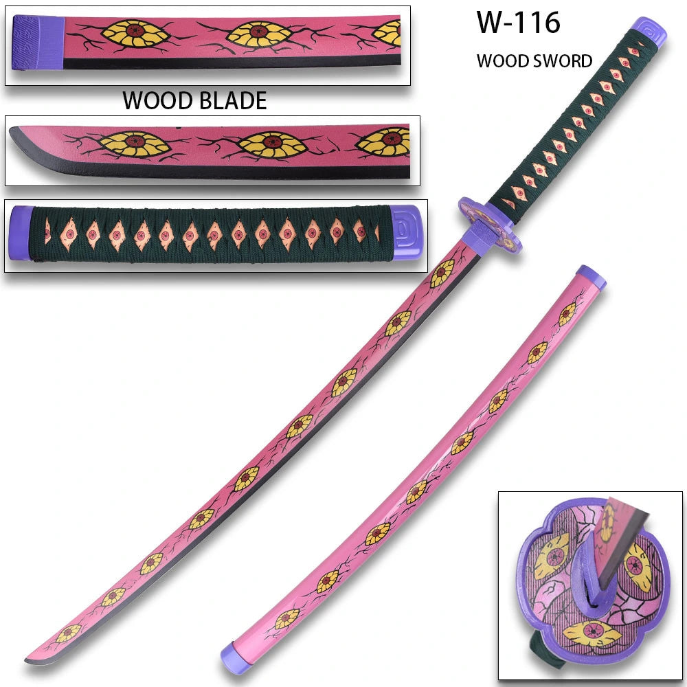 Kokushibo anime prop replica display collectible