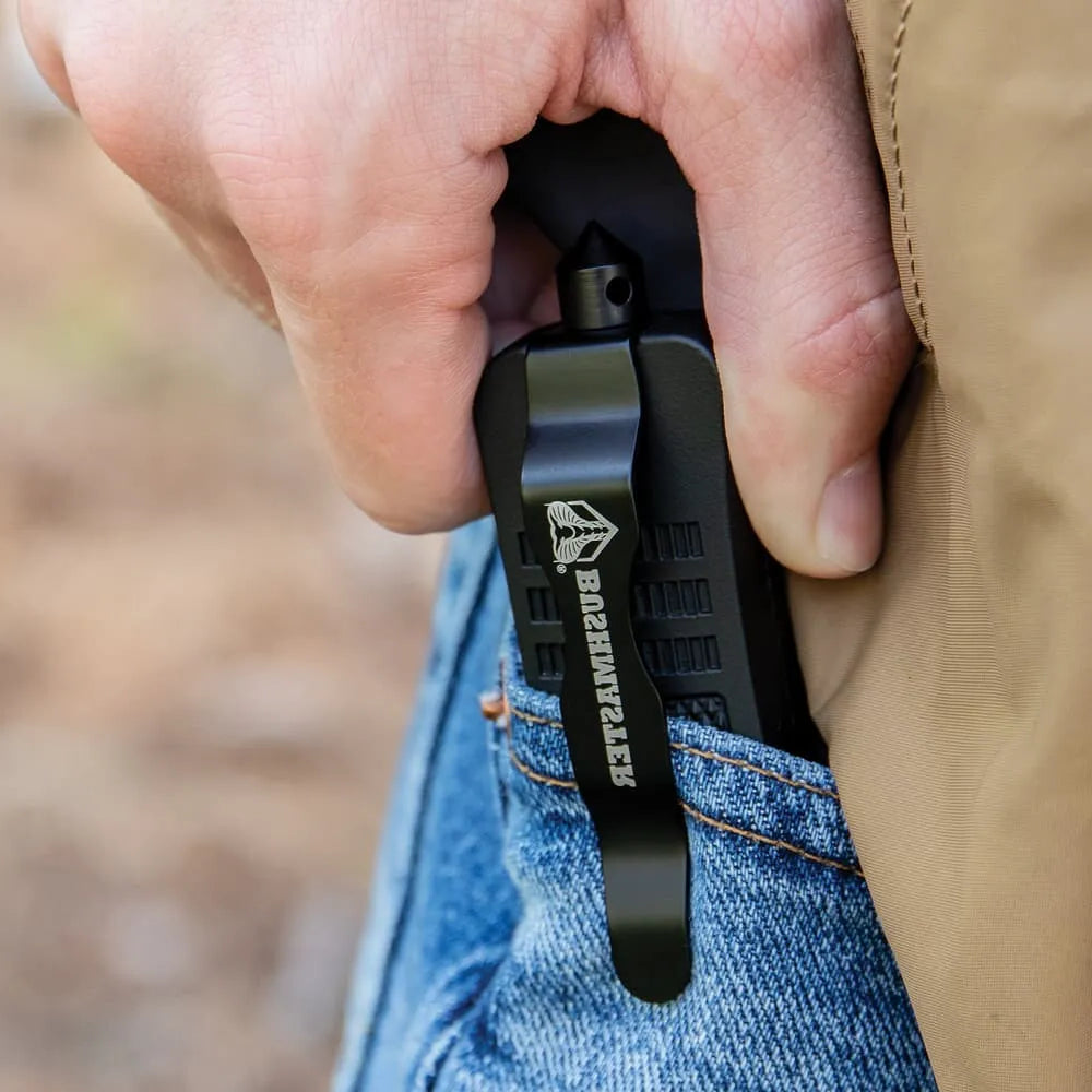 Elite 1918 US trench brass knuckle folder open view