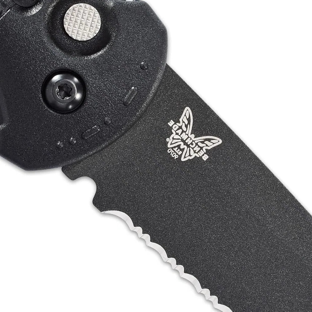 Elite Benchmade Claymore pocket knife open view