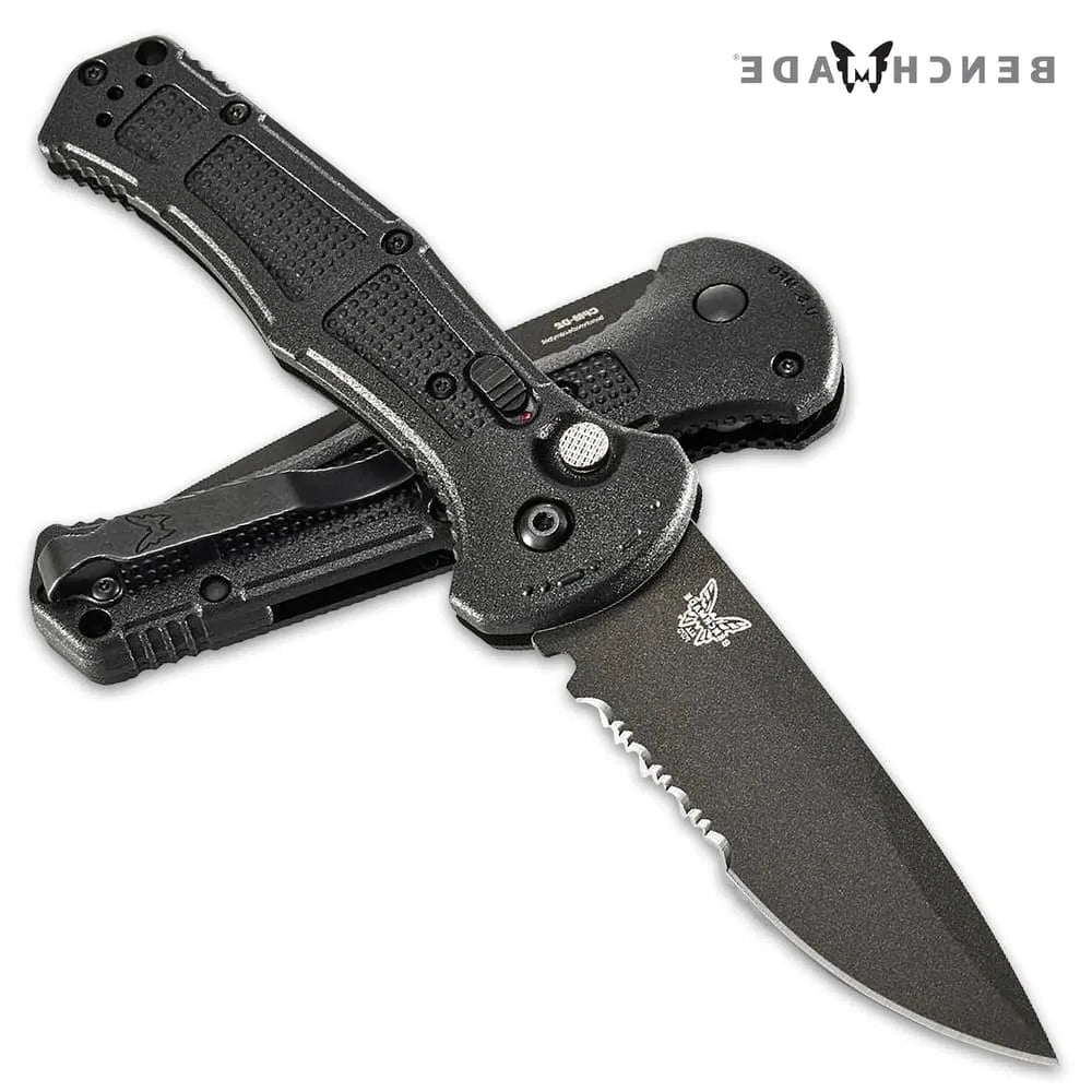 Elite Benchmade Claymore pocket knife open view