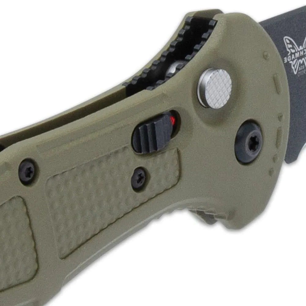Elite Benchmade Claymore pocket knife open view