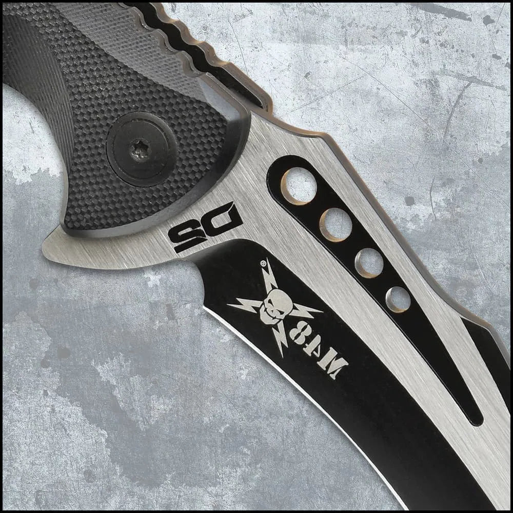 Elite M48 Steel Titan Folder Karambit fully open