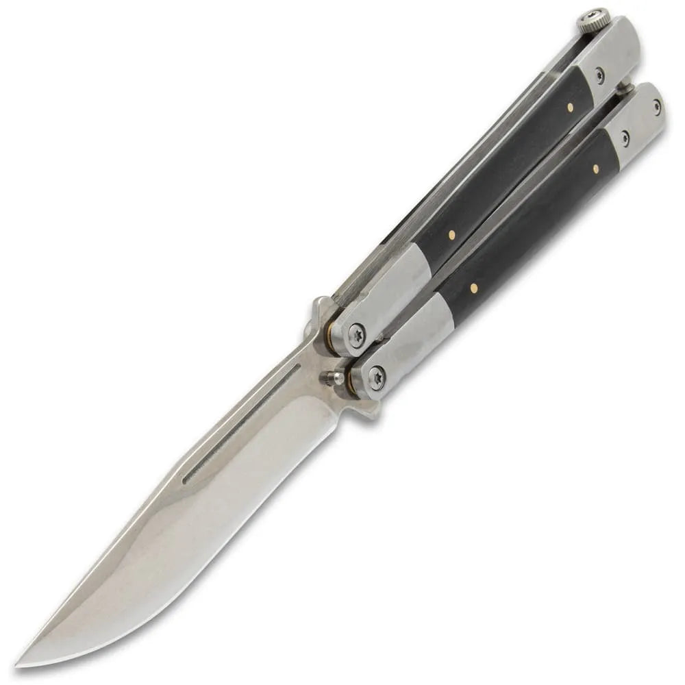 EnigmaEdge butterfly knife collectible display