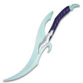 Premium Baruka's Foam Dagger Solo Leveling collectible emphasizing detailed fantasy craftsmanship, textured decorative surface, lightweight EVA foam construction, and display-quality presentation for cosplay enthusiasts and anime fans.