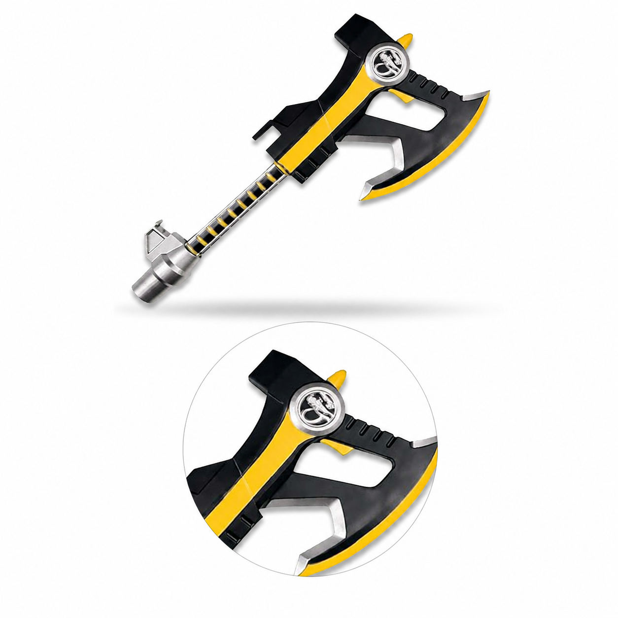 Shadow Ranger Black Axe Super Sentai foam display collectible with dimensions 10x23 inches