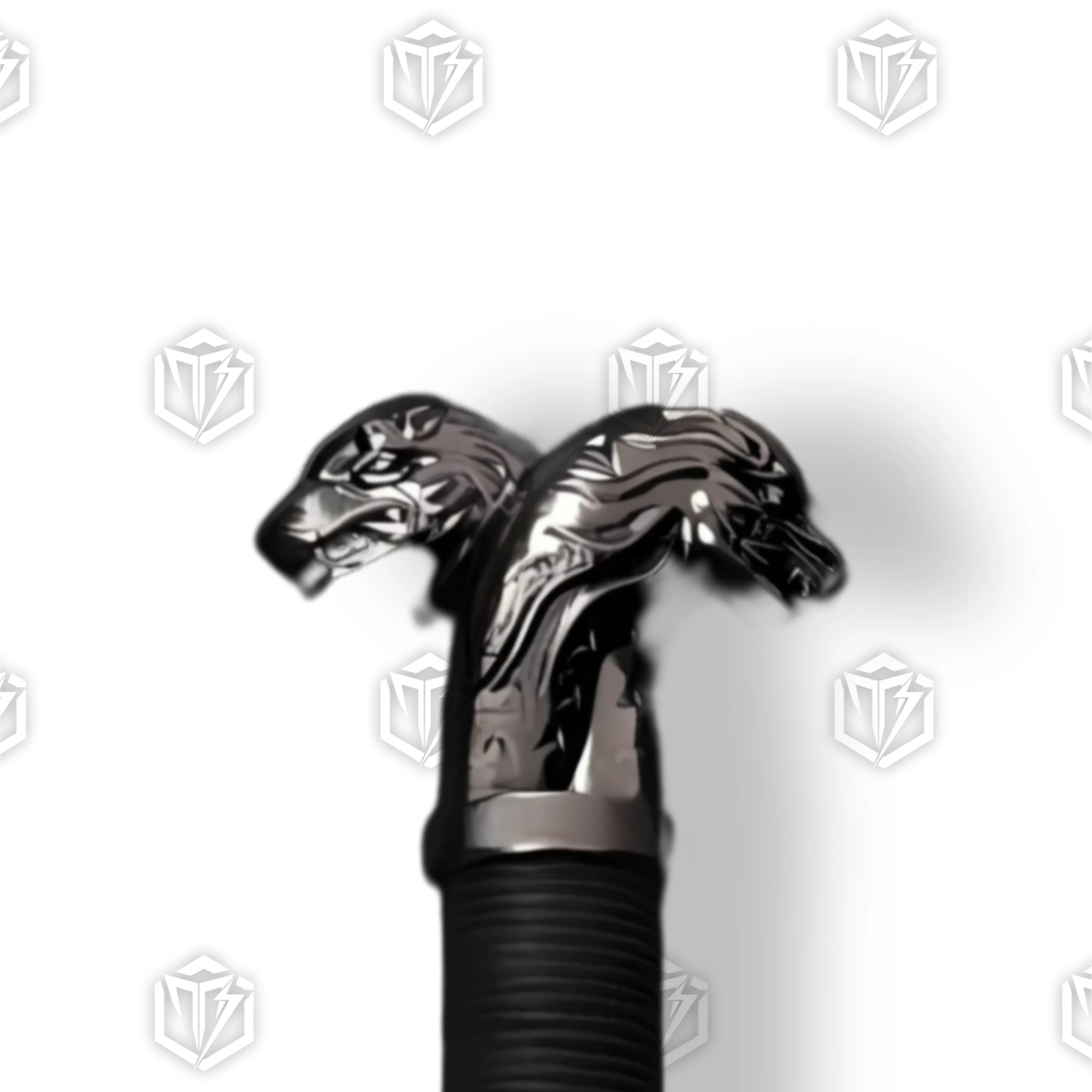 Premium Geralt Silver Sword Witcher Replica with stainless steel blade.