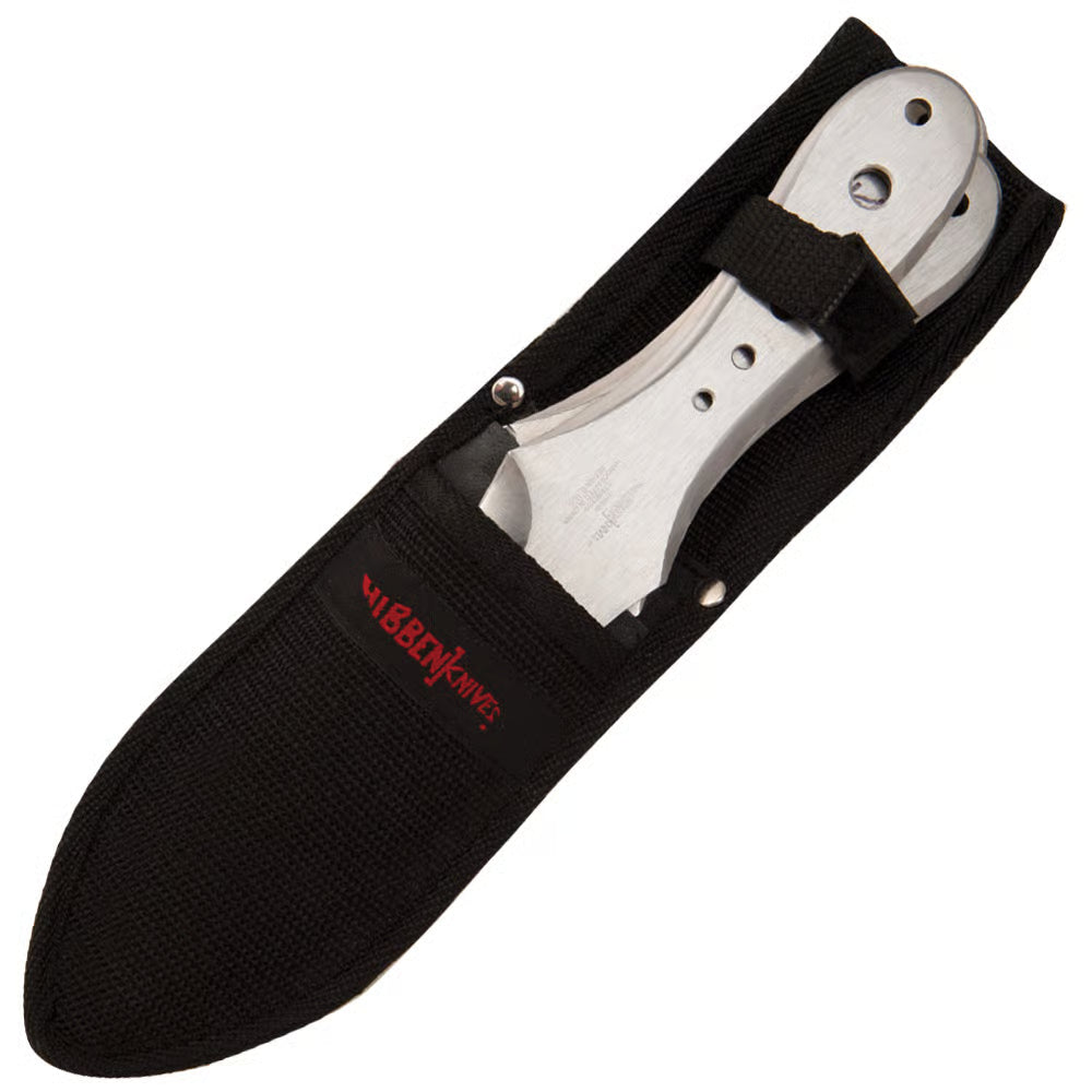 Gil Hibben GenX Pro Thrower large triple set with nylon sheath