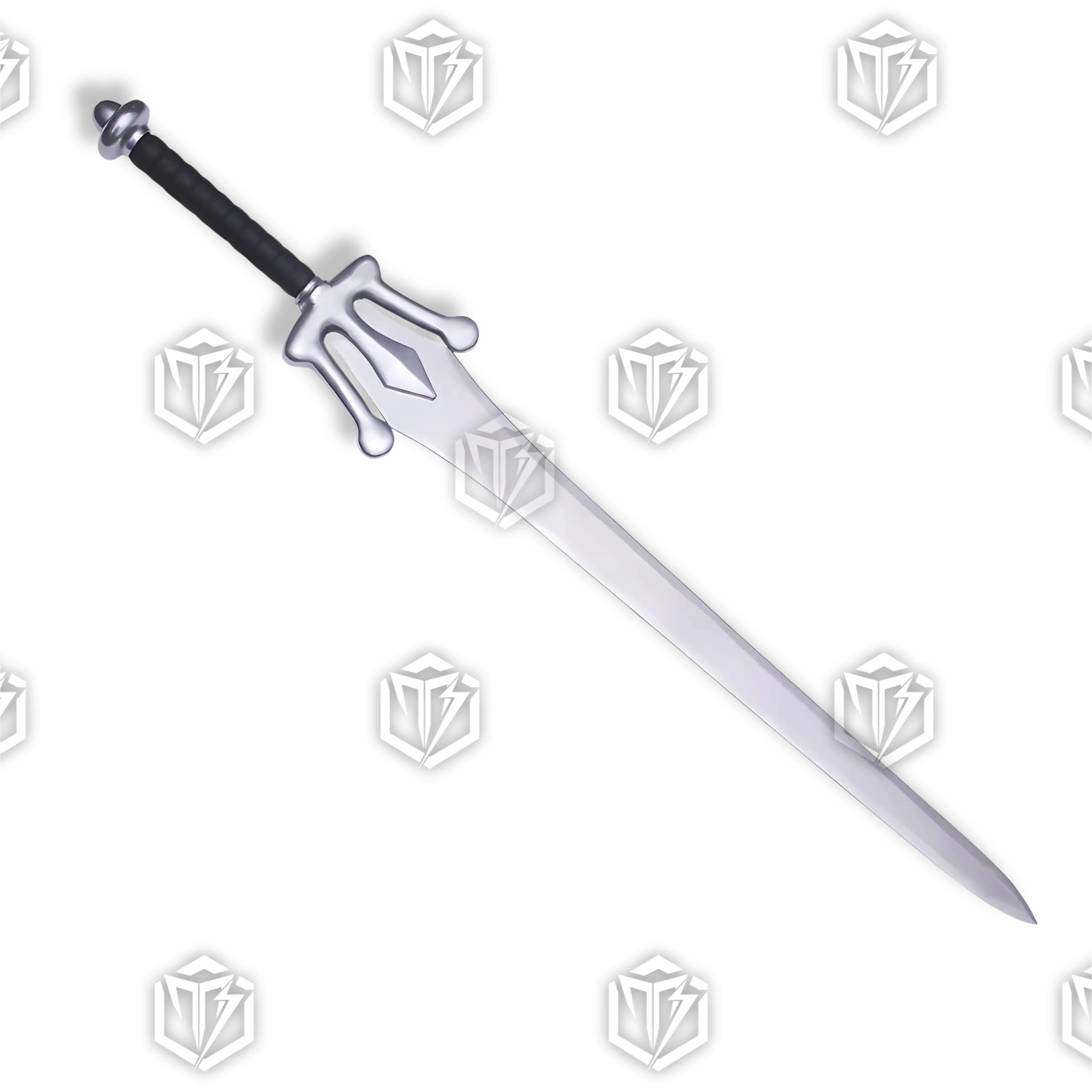 Premium He-Man Power Masters of the Universe Sword Replica with Grayskull engravings.
