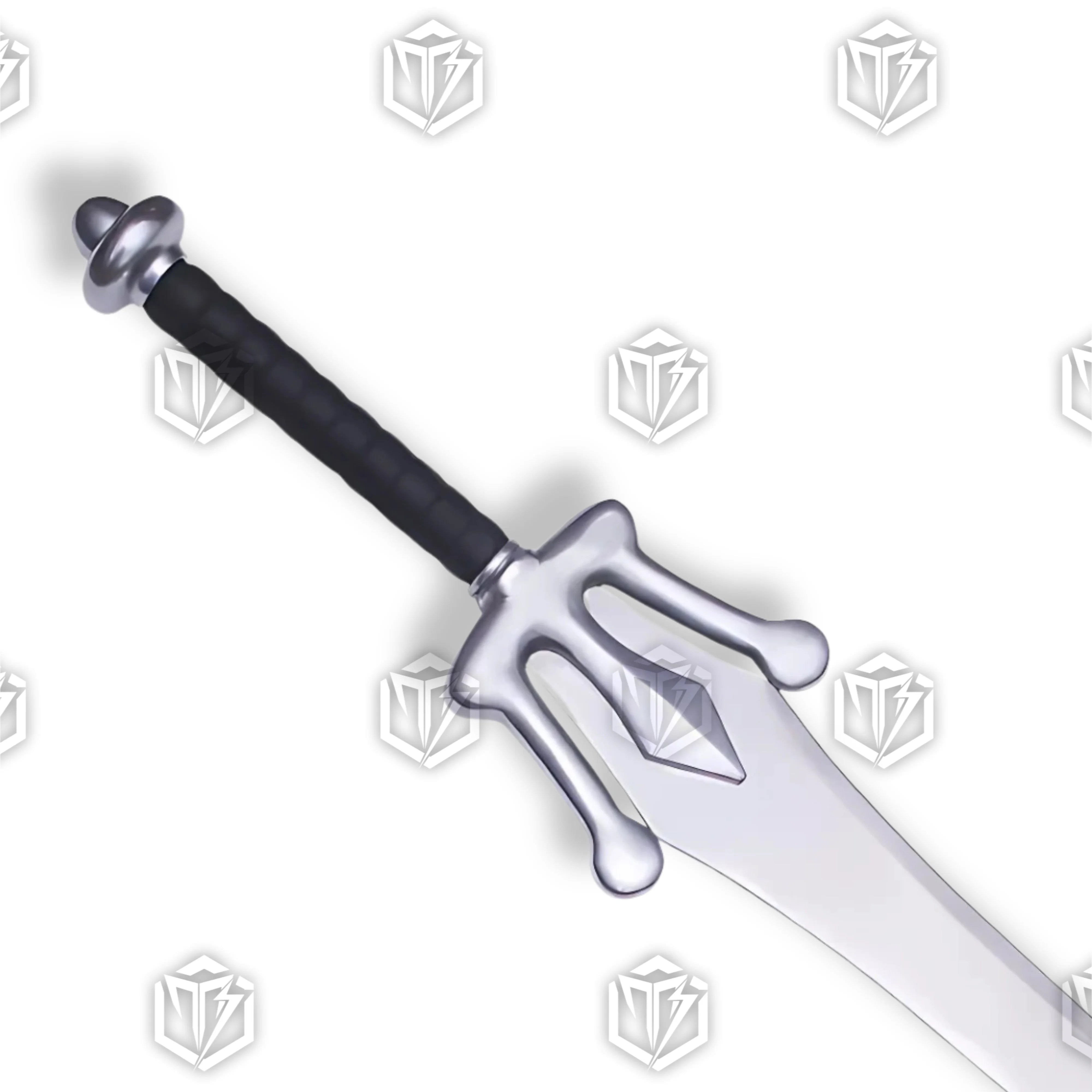 Premium He-Man Power Masters of the Universe Sword Replica with Grayskull engravings.