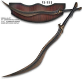 Bloodhound Knight Darriwil Fang – Elden Ring Display Collectible Titan Swords