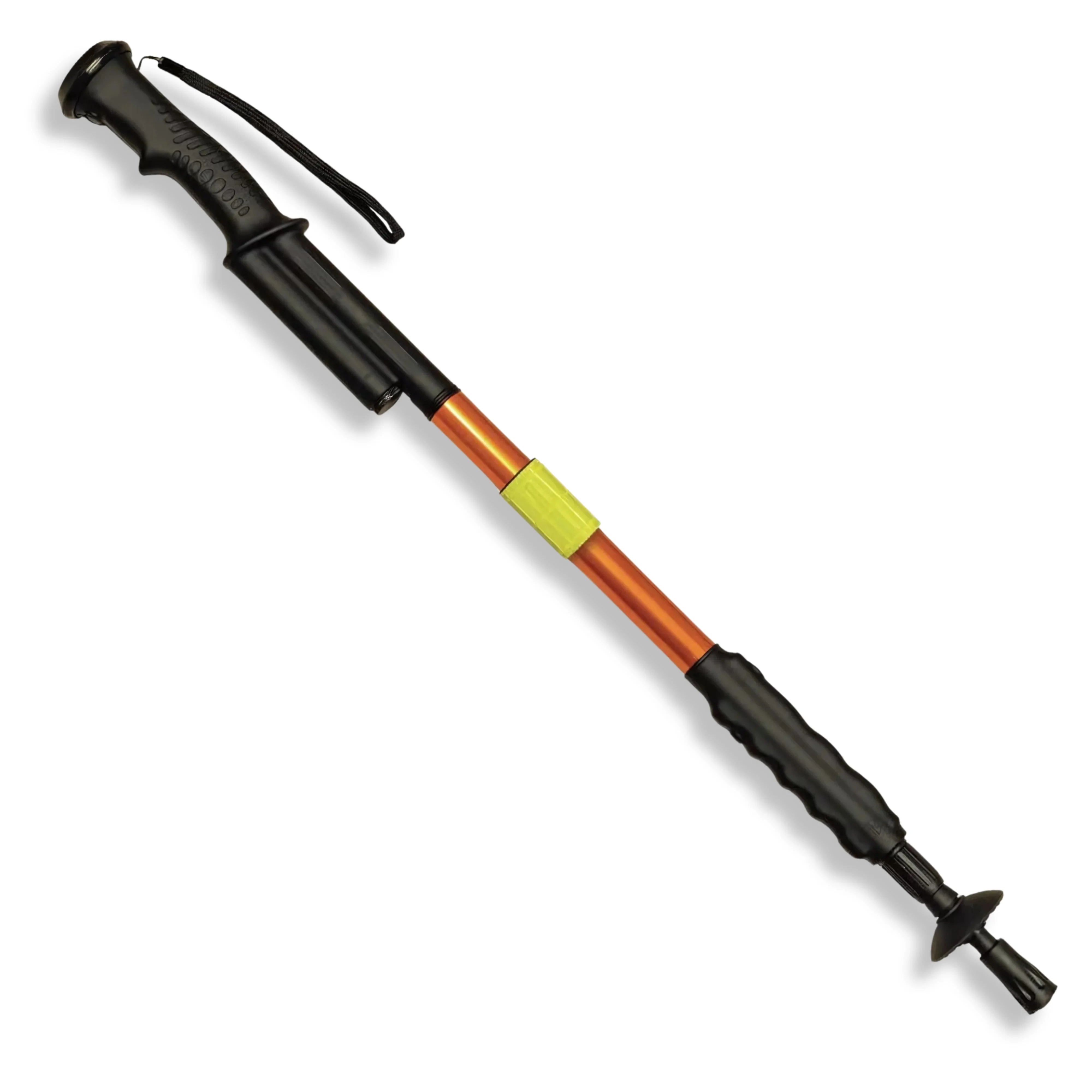 Premium Hike N Strike Stun Gun Hiking Staff Walking Cane LED Flashlight with led flashlight.
