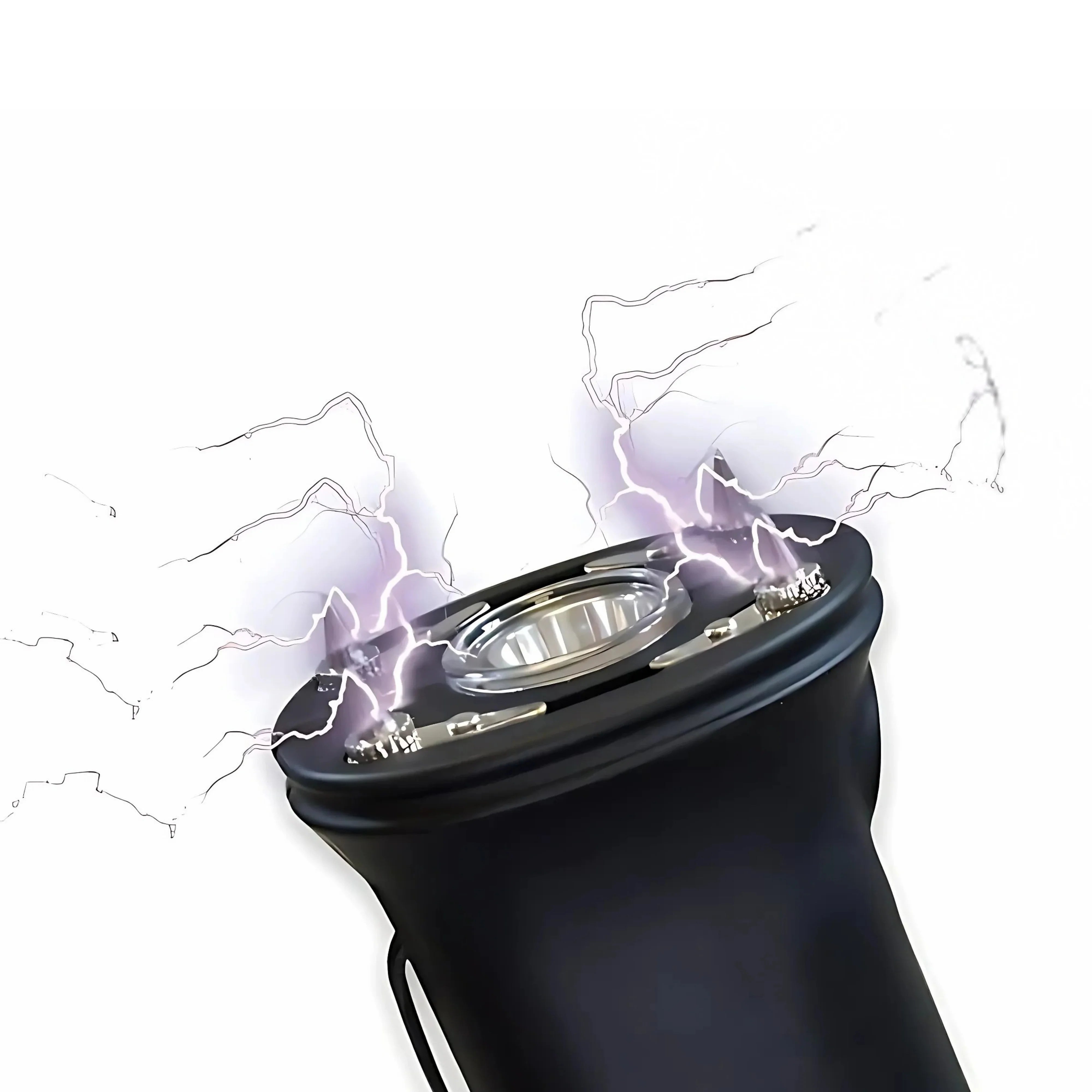 Premium Hike N Strike Stun Gun Hiking Staff Walking Cane LED Flashlight with led flashlight.