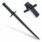 Gin Ichimaru Shinsō prop replica blade close-up with display finish – Bleach Zanpakutō collectible