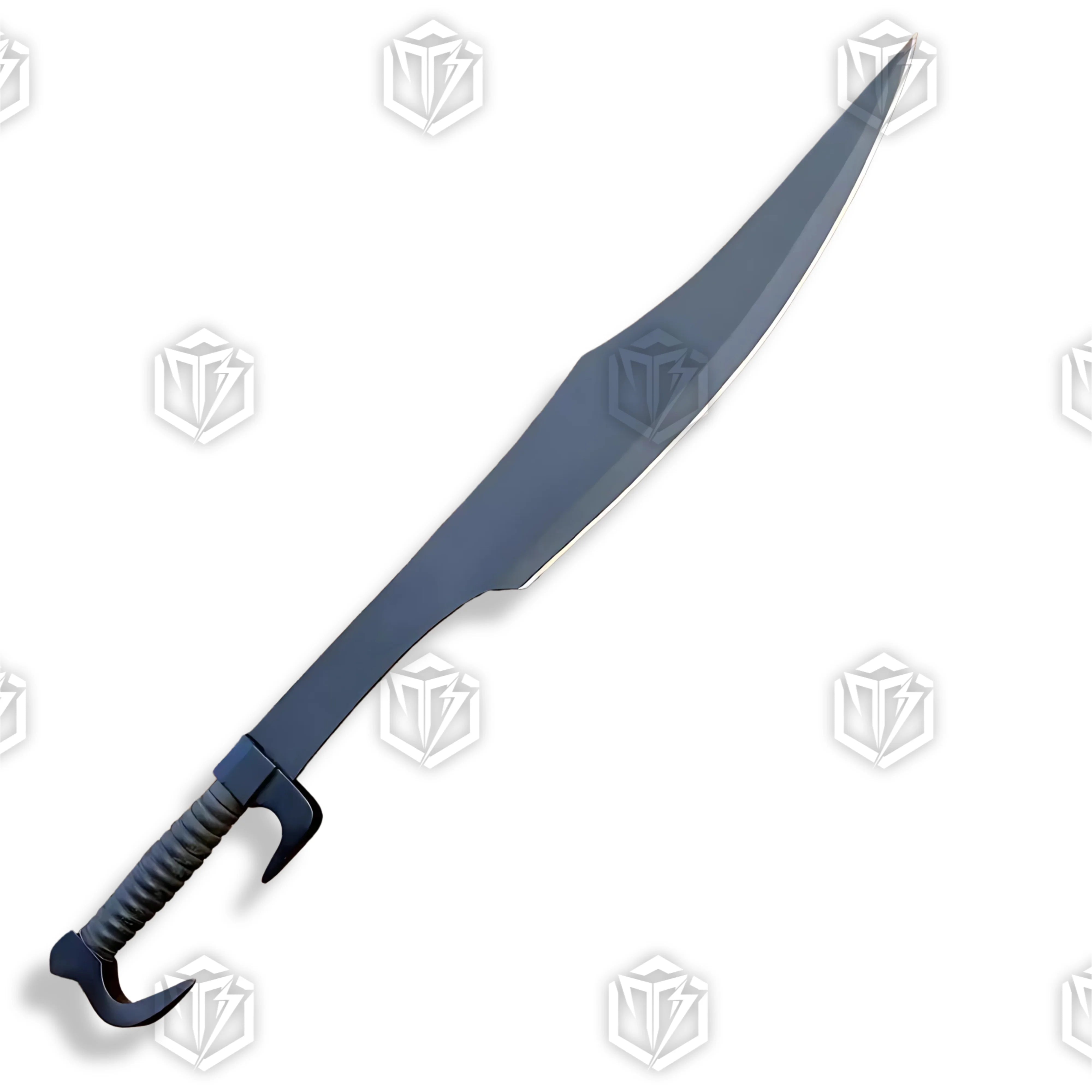 Premium King Leonidas Spartan Sword Replica from 300 with lambda engravings.