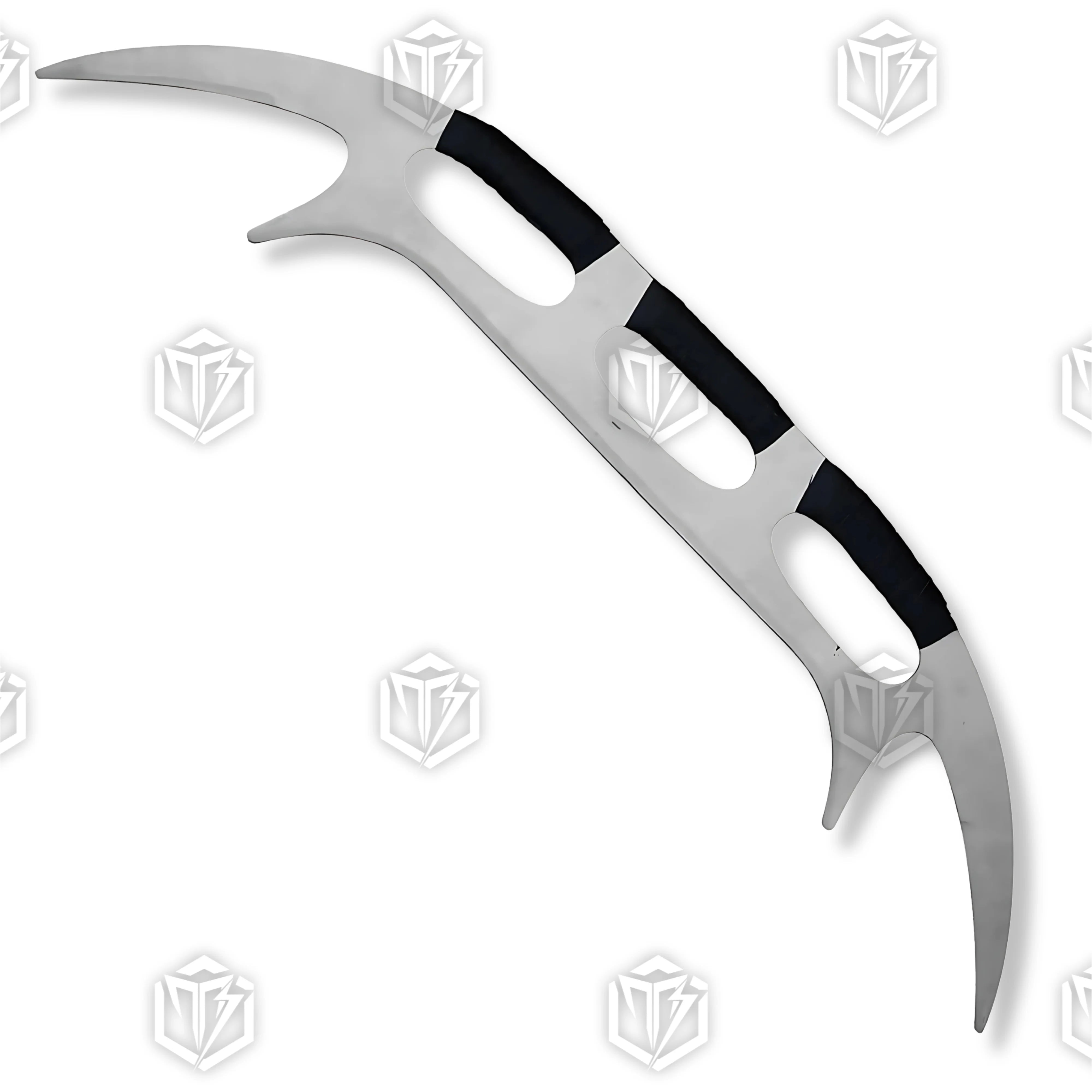 Premium Klingon Sword of Kahless Bat’leth Replica with stainless steel blade.