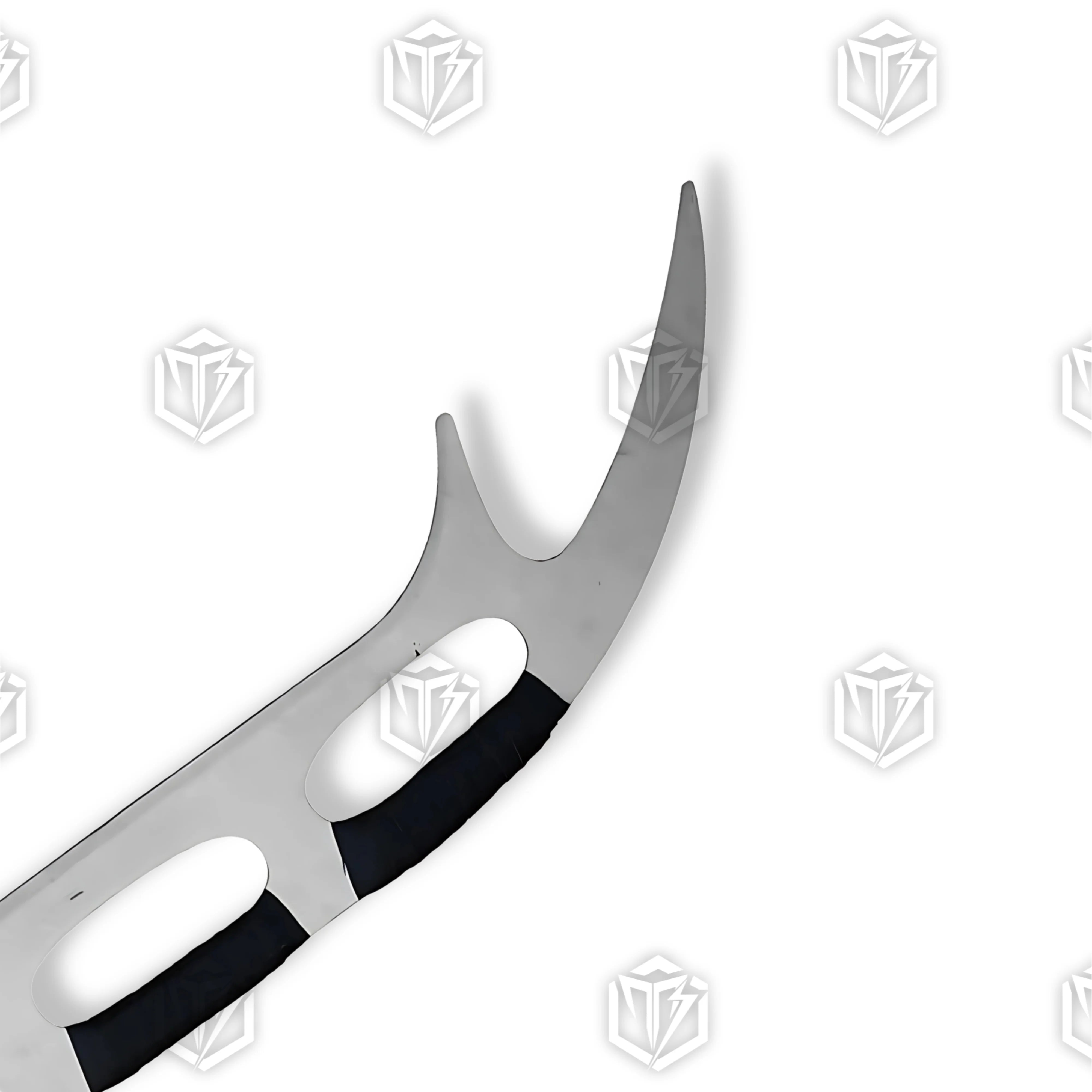 Premium Klingon Sword of Kahless Bat’leth Replica with stainless steel blade.