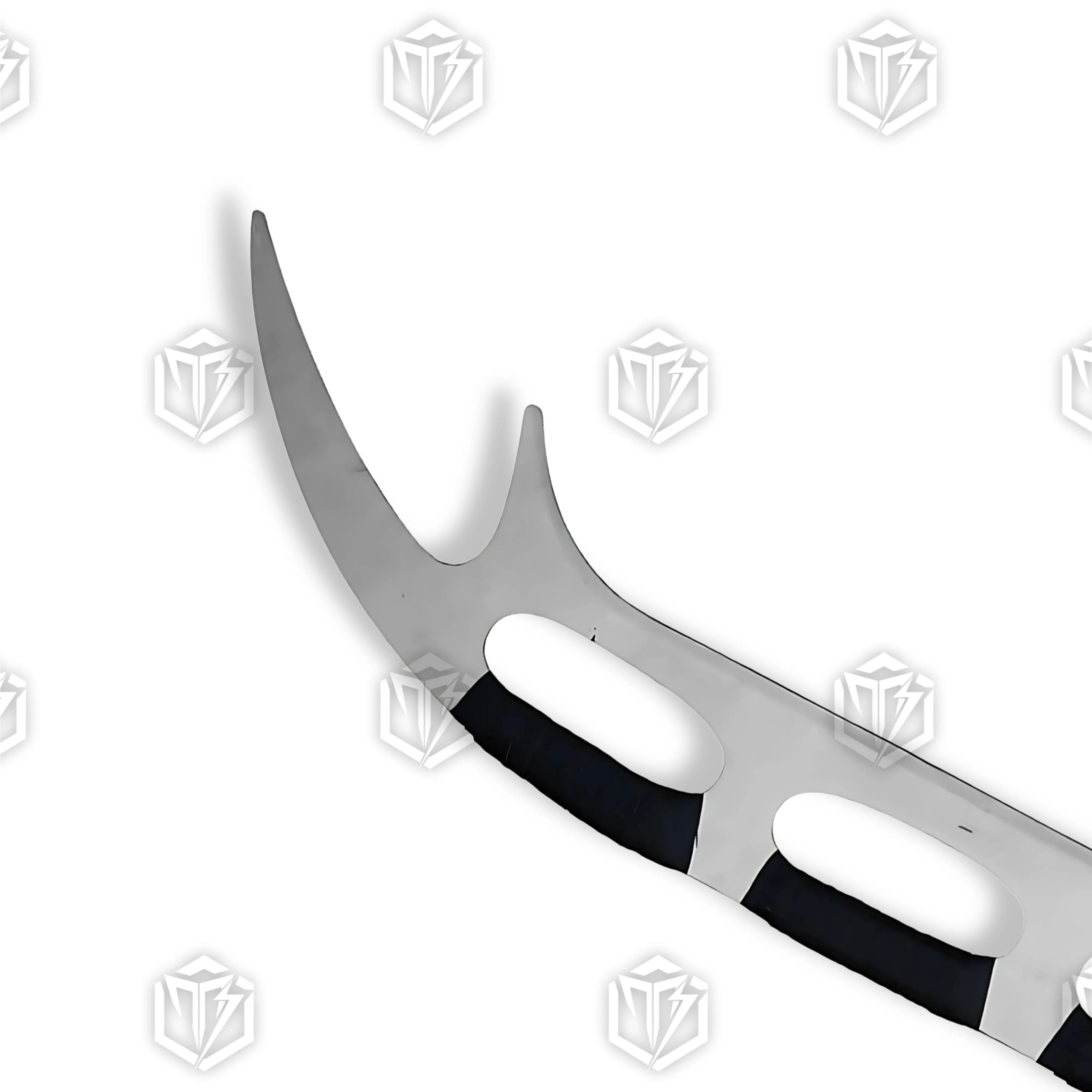 Premium Klingon Sword of Kahless Bat’leth Replica with stainless steel blade.