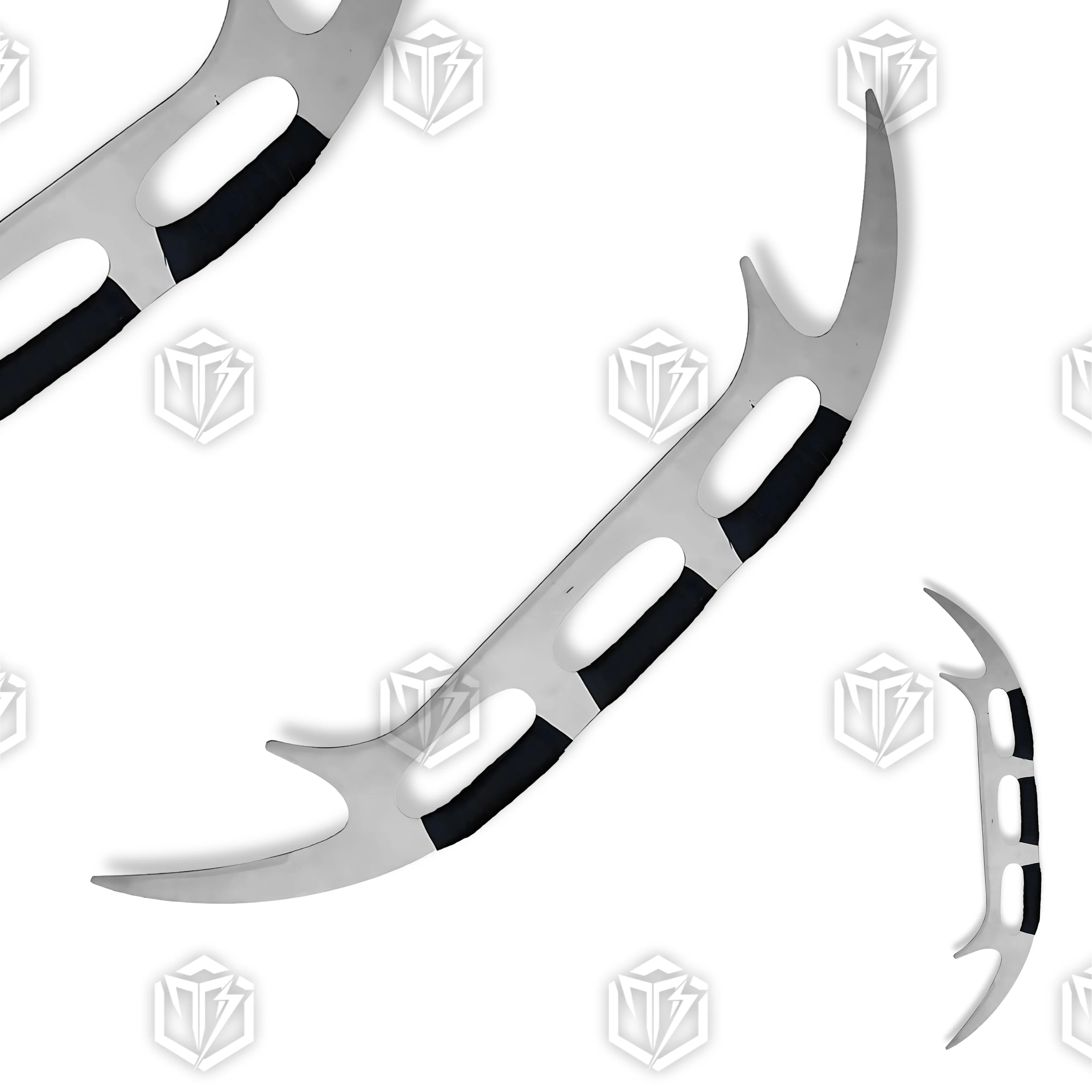 Premium Klingon Sword of Kahless Bat’leth Replica with stainless steel blade.