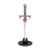 Lion-O Dagger of Omens displayed on a tabletop stand for ThunderCats collections, gaming rooms, and retro décor
