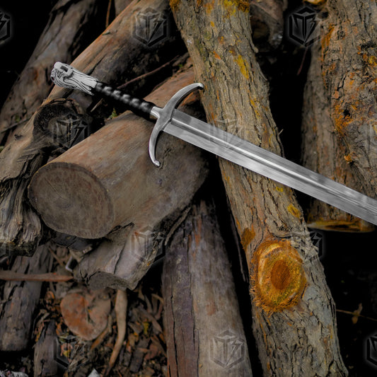 Premium Longclaw Sword Collector’s Edition Jon Snow GoT with direwolf pommel.