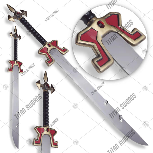 Premium Master Yi Sword Replica League of Legends with stainless steel blade.