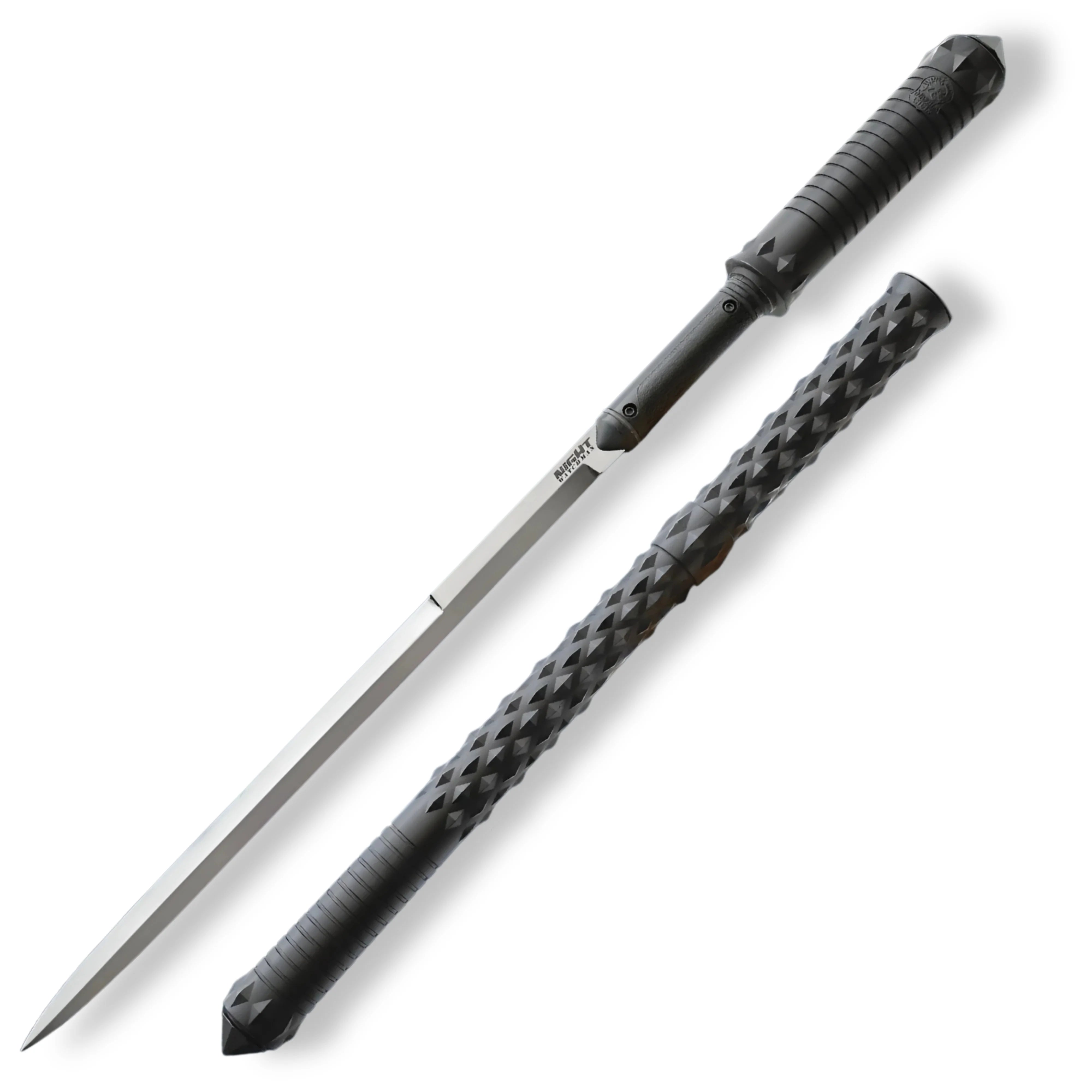 Premium Night Watchman Hidden Escrima Sword Injection-Molded Nylon with carbon steel.