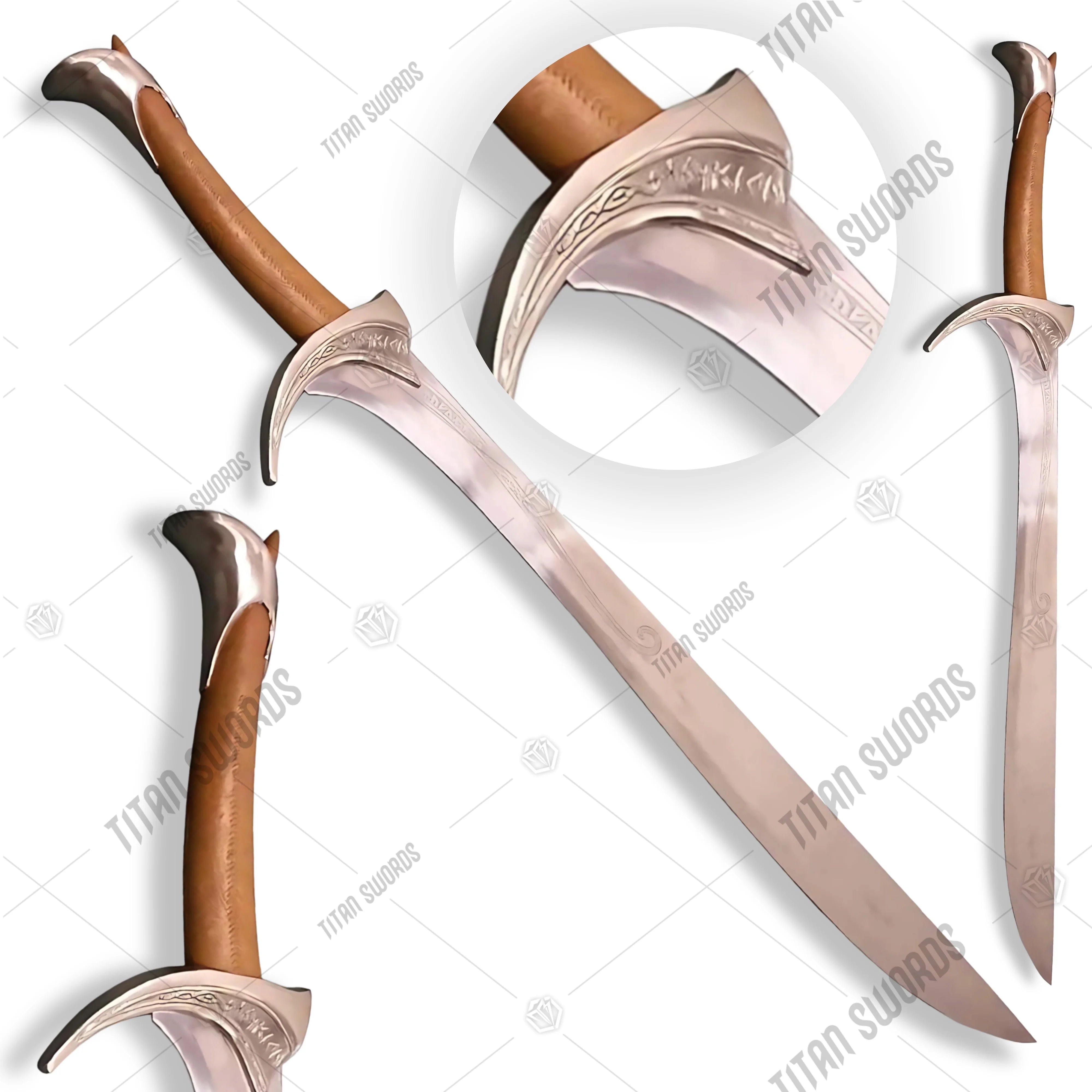 Premium Orcrist Thorin Oakenshield Sword Replica Hobbit with Elvish runes.