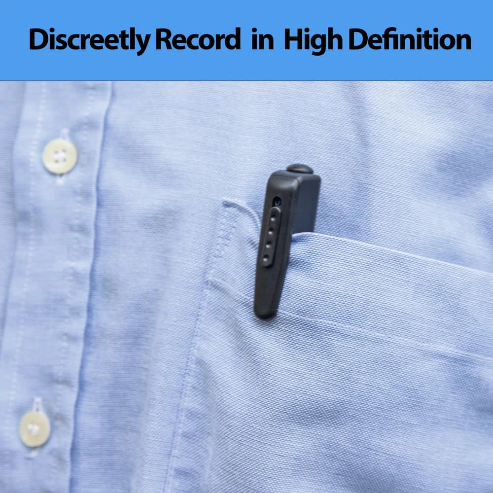 Pen spy camera 1080p HD video recorder with USB playback and motion detection for discreet use