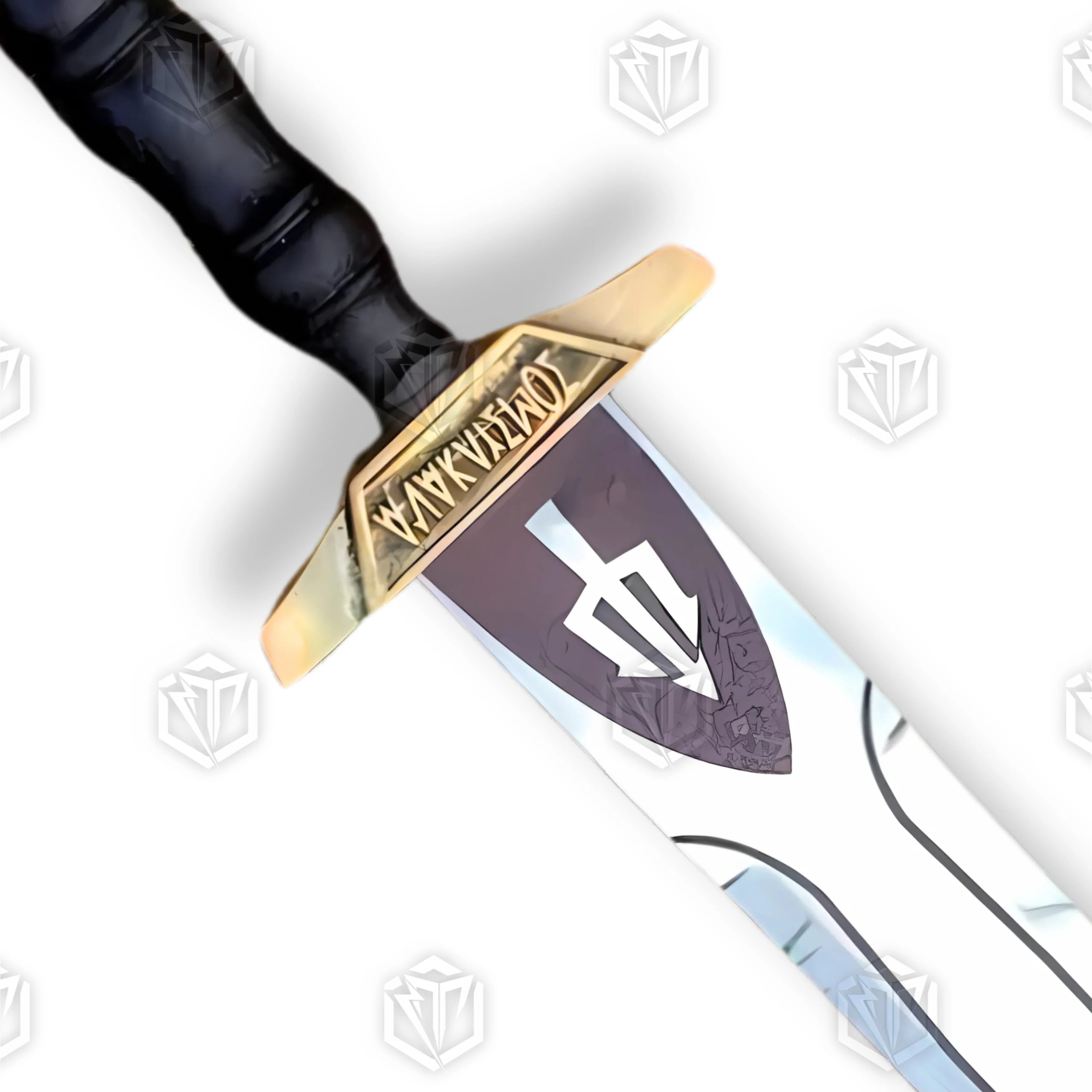 Premium Riptide Percy Jackson Anaklusmos Sword Replica with Celestial Bronze finish.