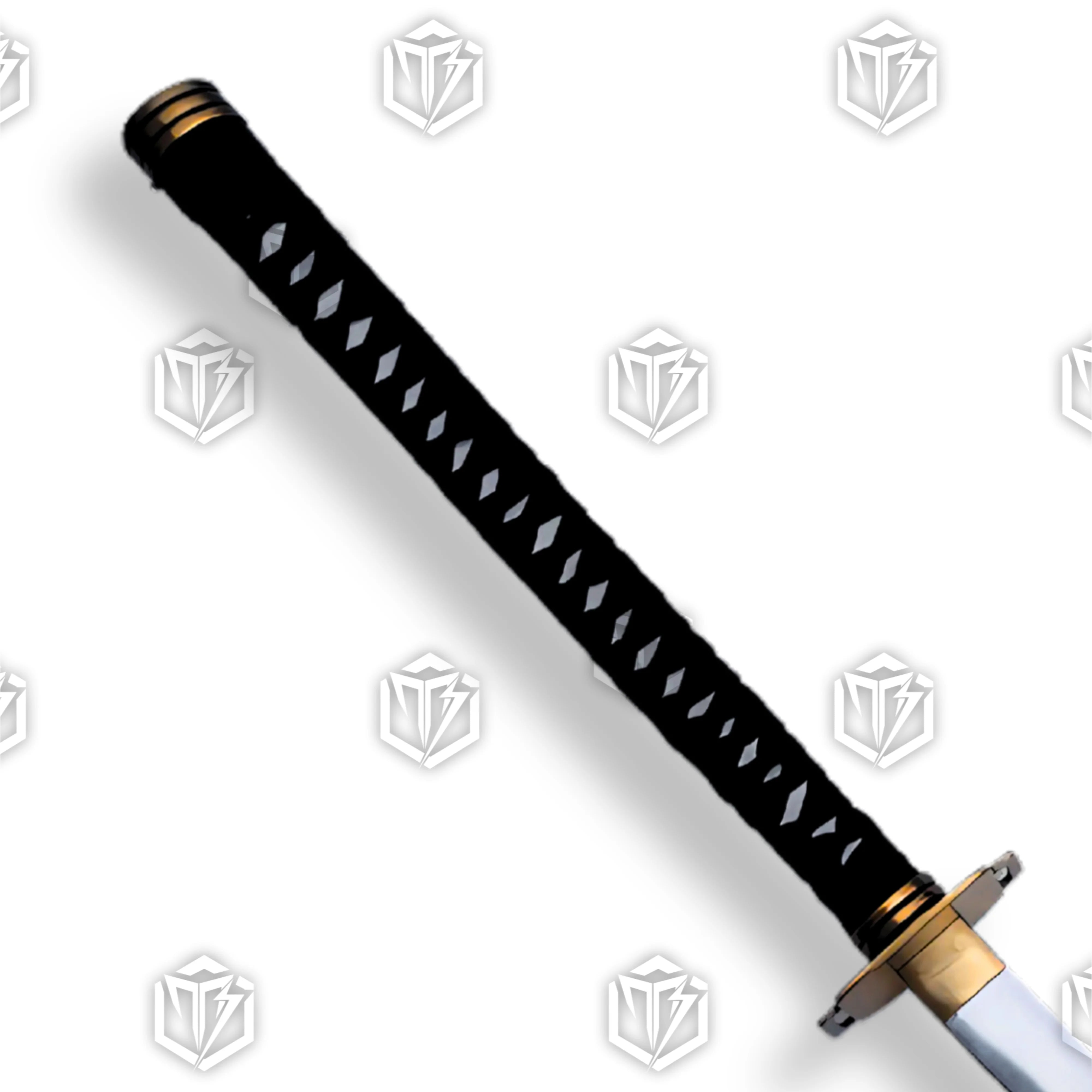 Premium Sephiroth Masamune Sword FF7 Replica with wave patterns.