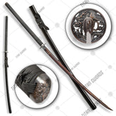 Premium Shinwa Colossus Yoru Odachi Katana Damascus Sword with damascus steel.